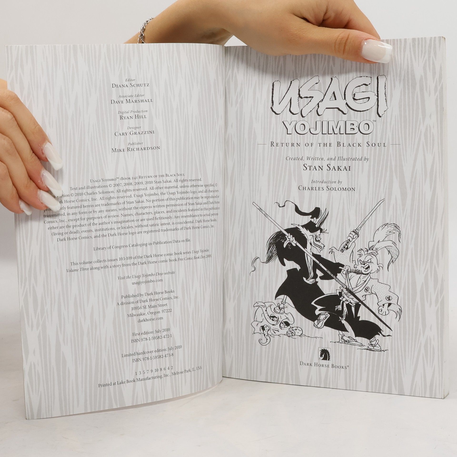 Stan Sakai Usagi Yojimbo - 24: Return of the Black Soul