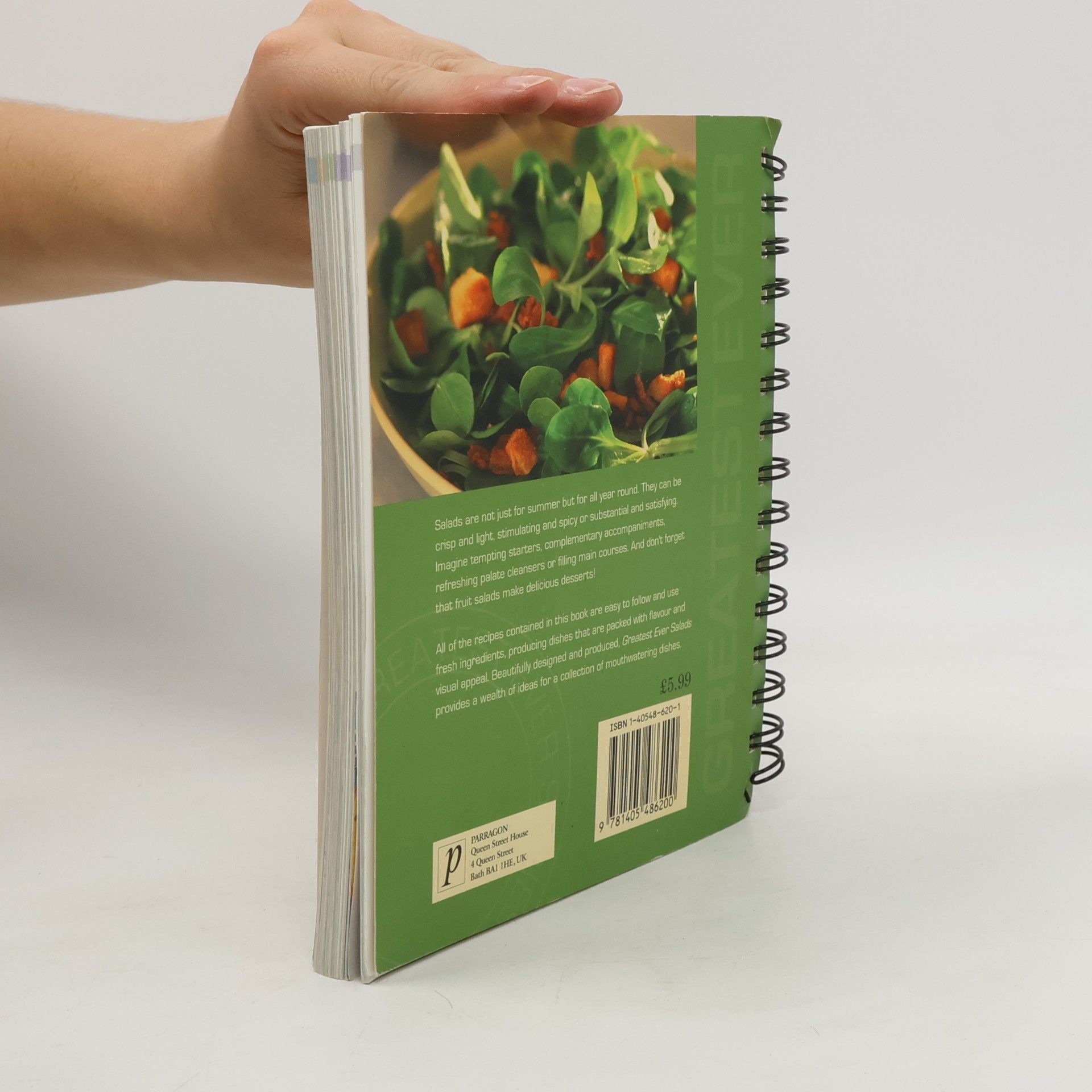 Parragon Book Service Limited Salads