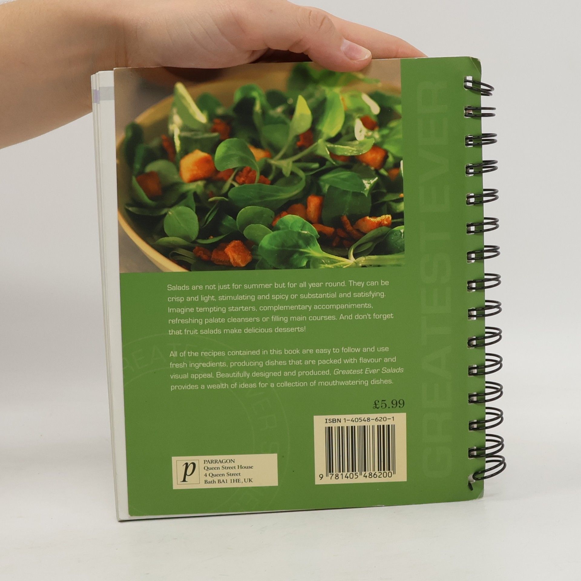 Parragon Book Service Limited Salads