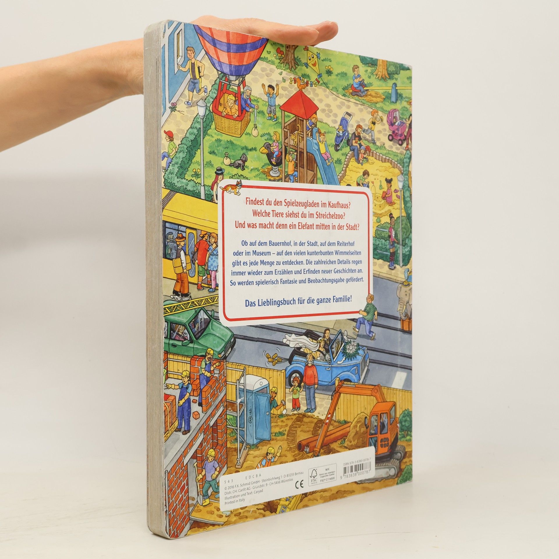 Caryad Mein extradickes Wimmelbuch