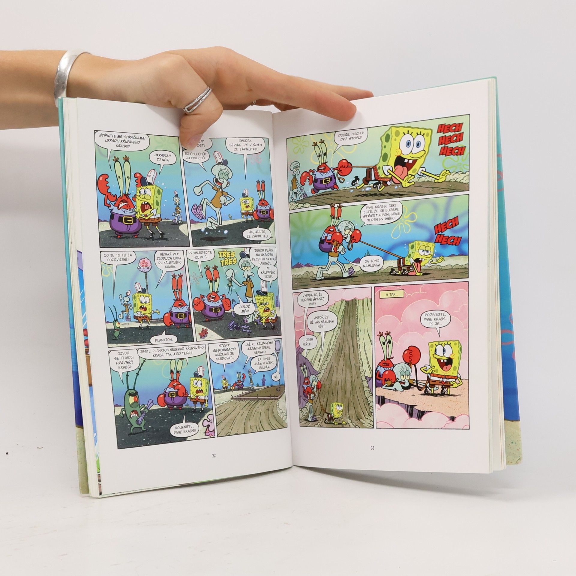 Stephen Hillenburg SpongeBob : komiks. Č. 1, Praštěné podmořské příběhy