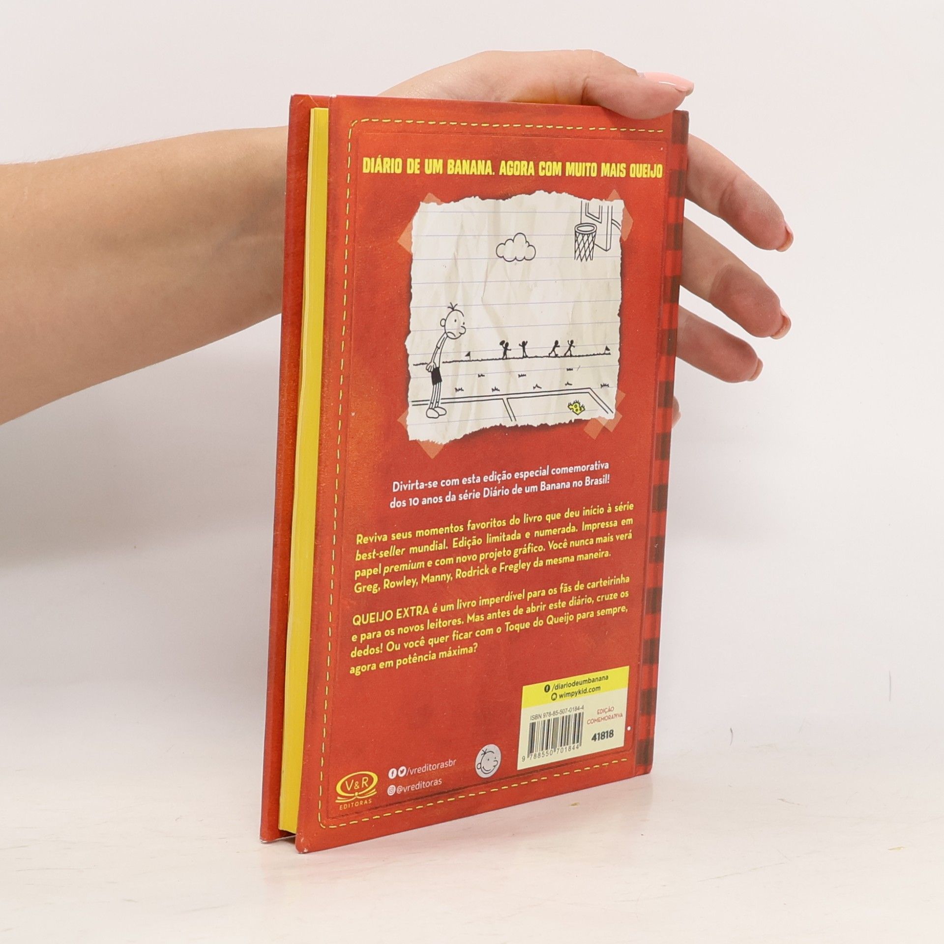 Jeff Kinney Diário de Um Banana Edição Comemorativa