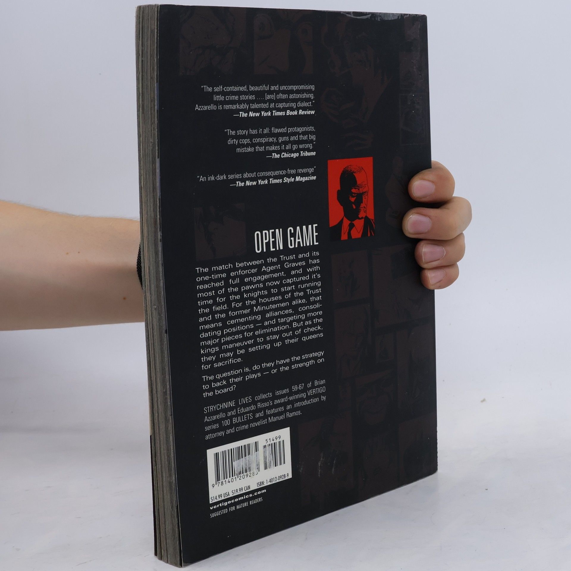 Brian Azzarello 100 bullets : strychnine lives