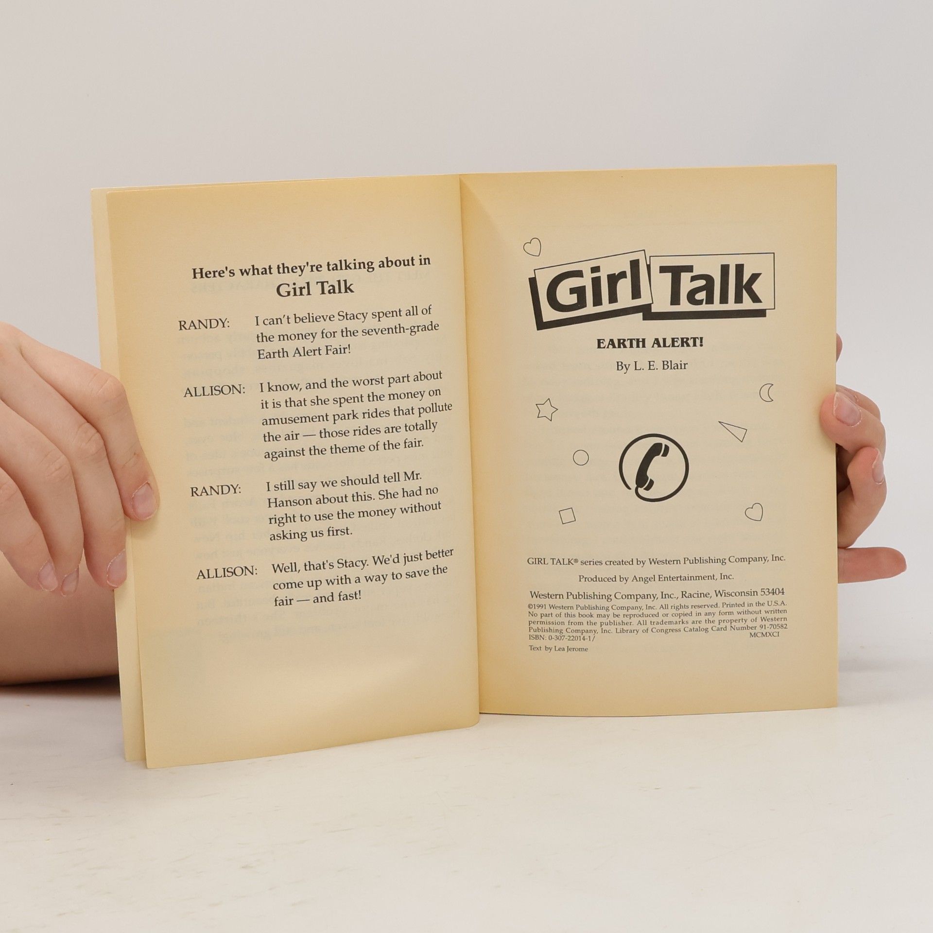 L. E. Blair Girl Talk - 14: Earth Alert!