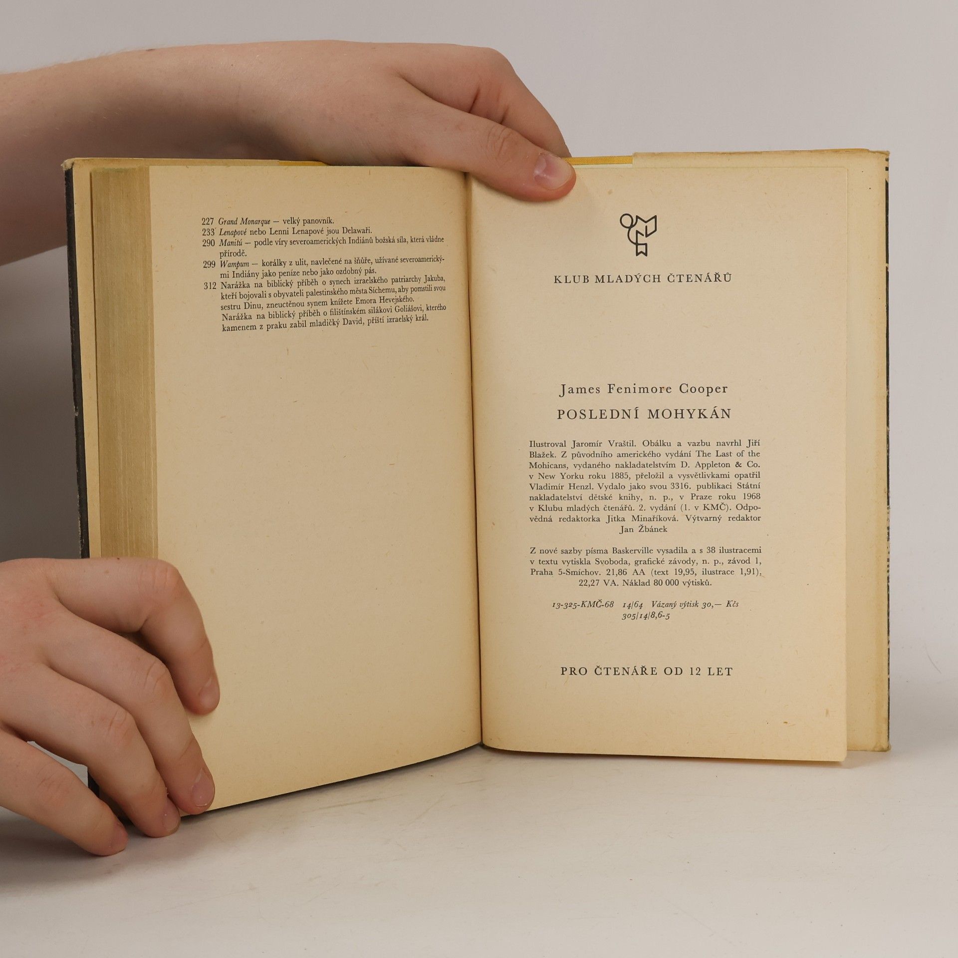 James Fenimore Cooper Poslední Mohykán