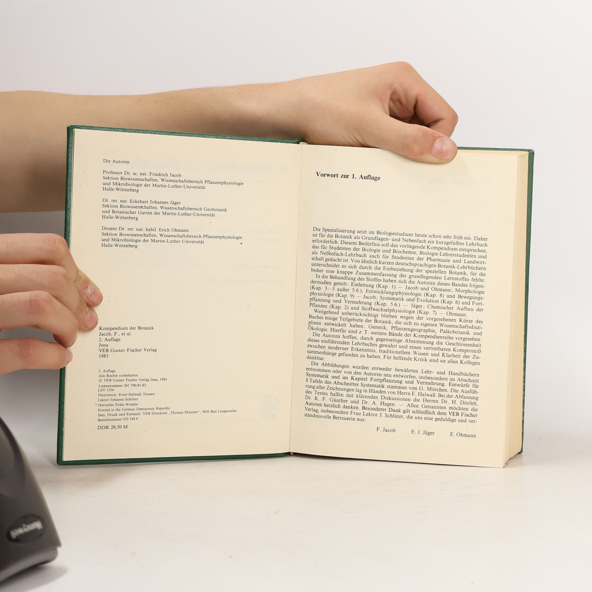 Autorenkollektiv Kompendium der Botanik