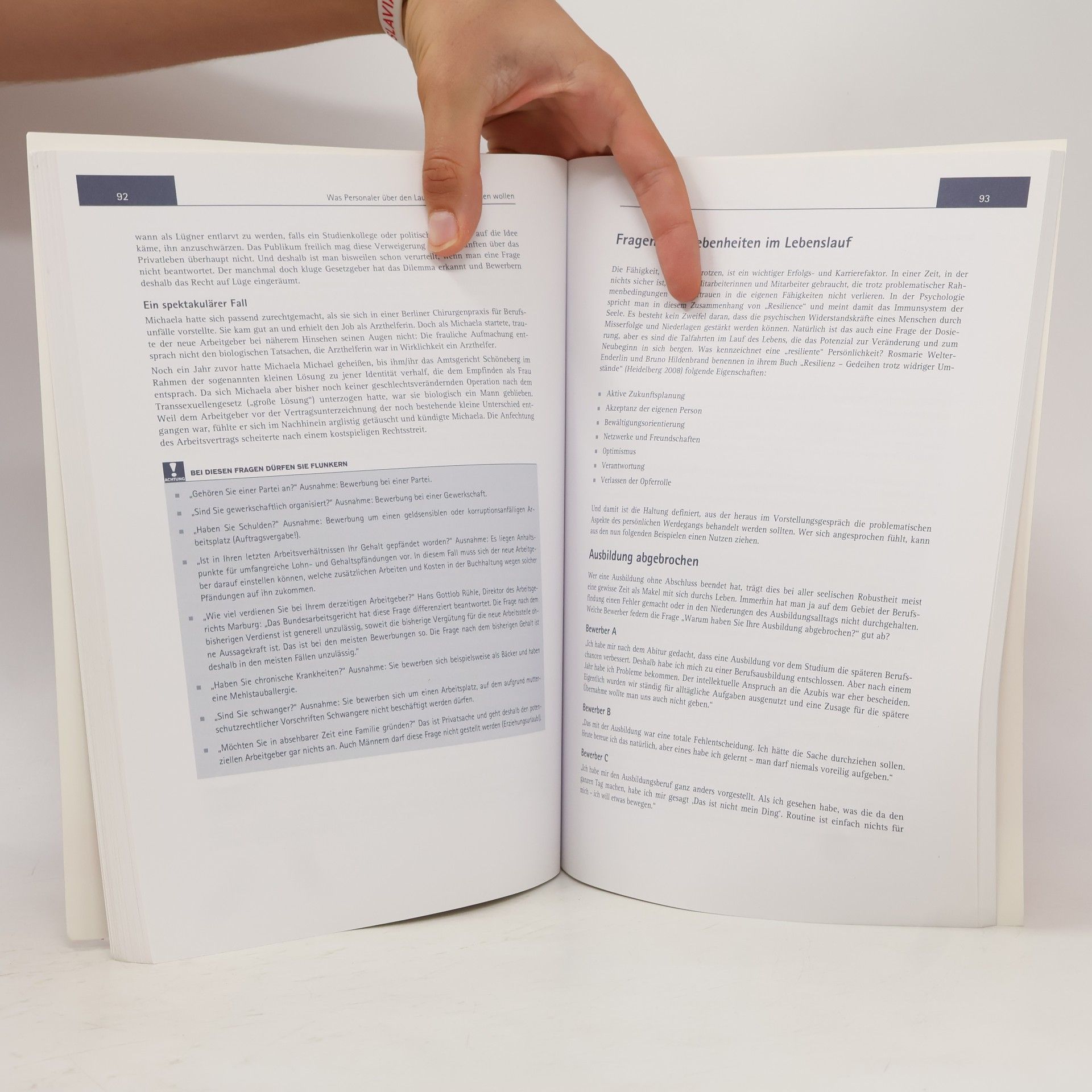 Claus Peter Müller-Thurau Testbuch Vorstellungsgespräche