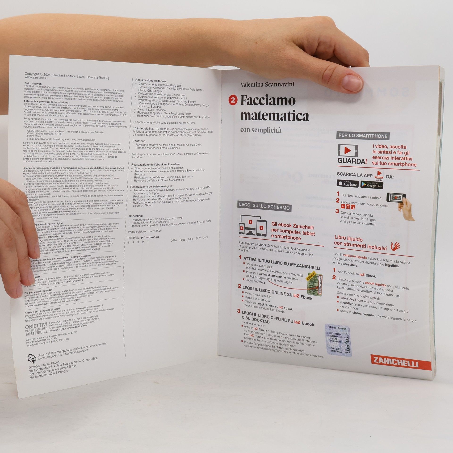 Valentina Scannavini Facciamo matematica con semplicità. Per le scuole superiori. Con e-book