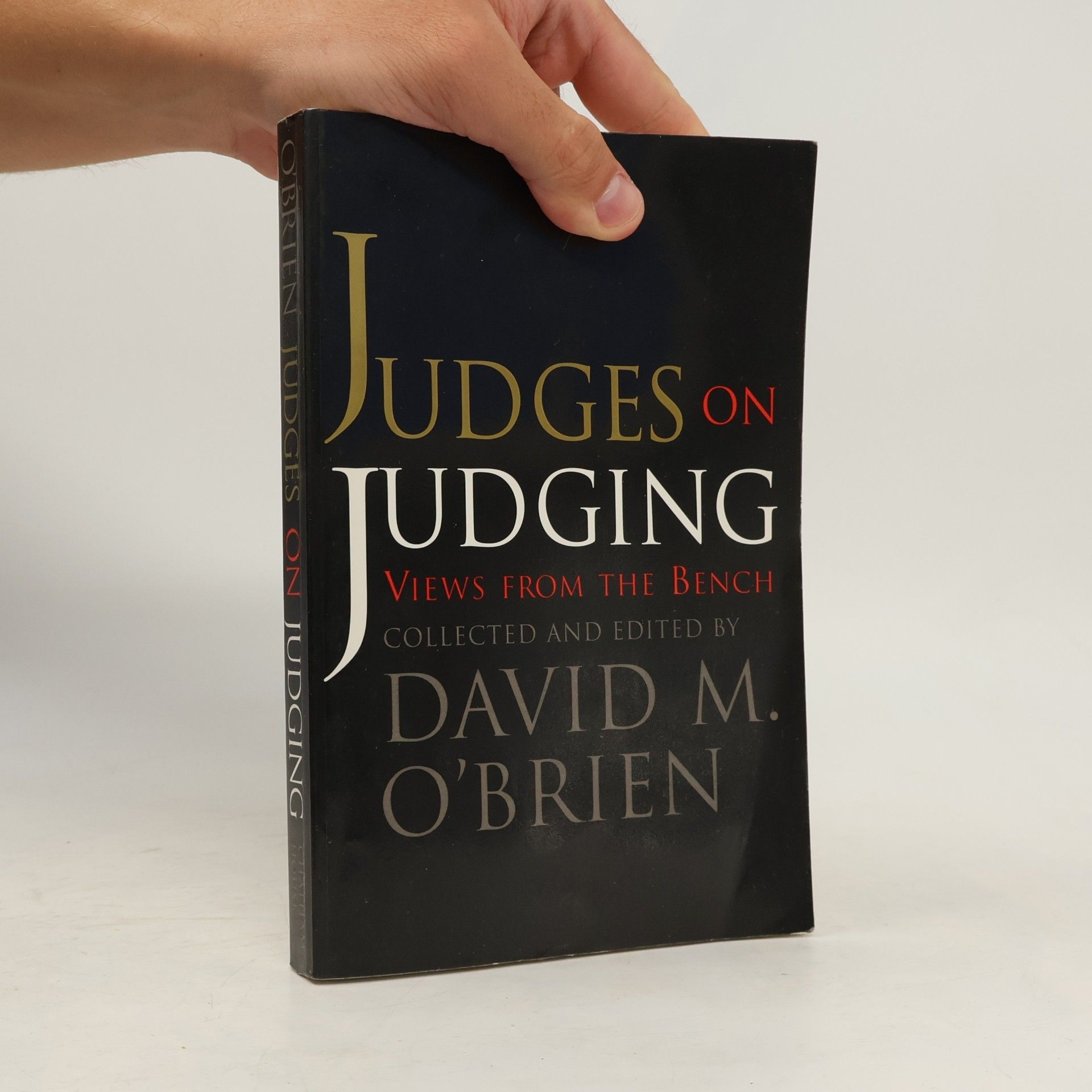 David M. O. Brien Judges on Judging