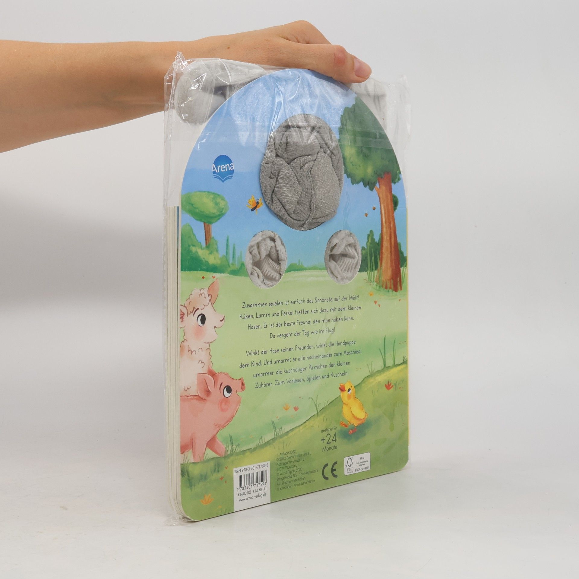 Judith Bär Du bist mein bester Freund, kleiner Hase. Ein Handpuppenbuch