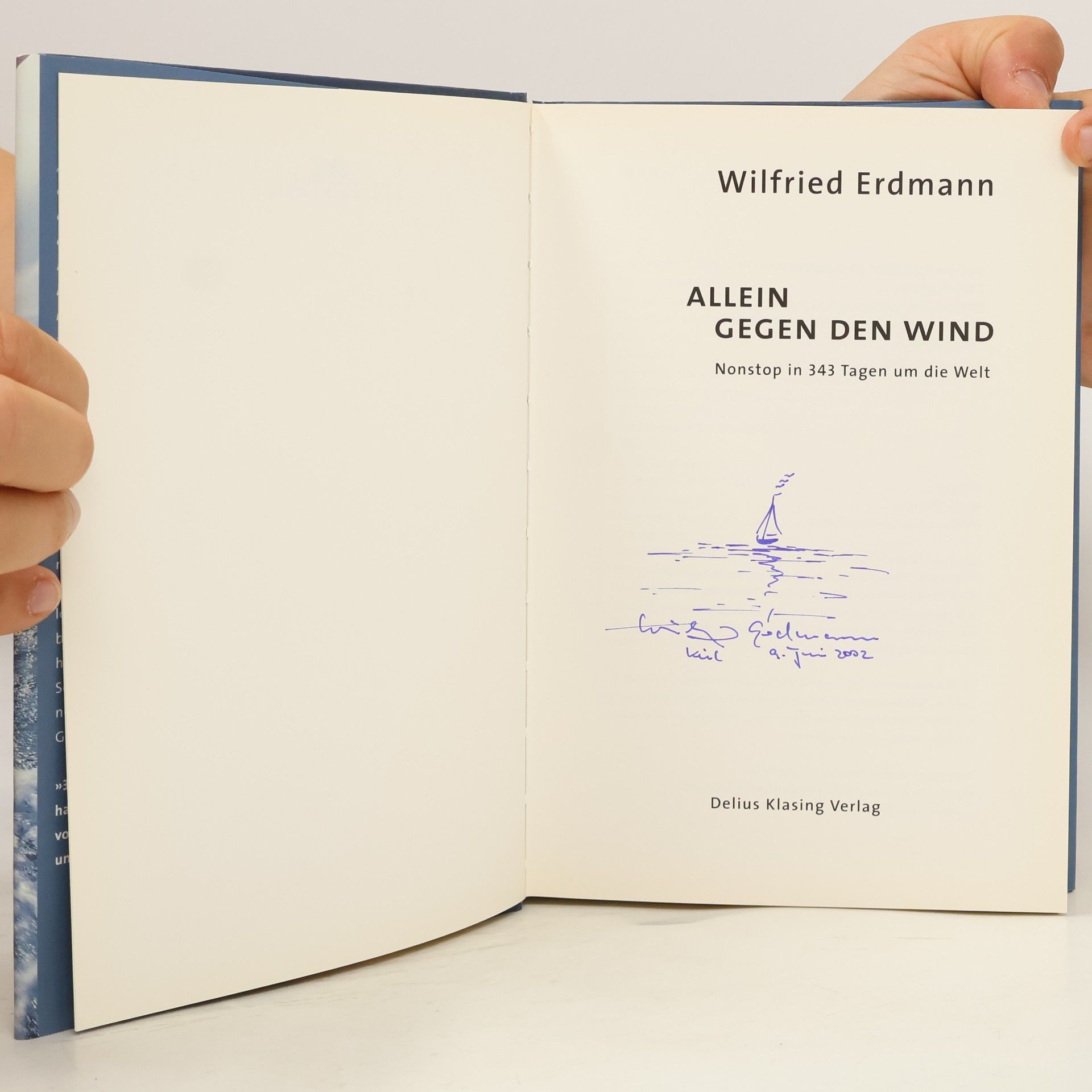 Wilfried Erdmann Allein gegen den Wind