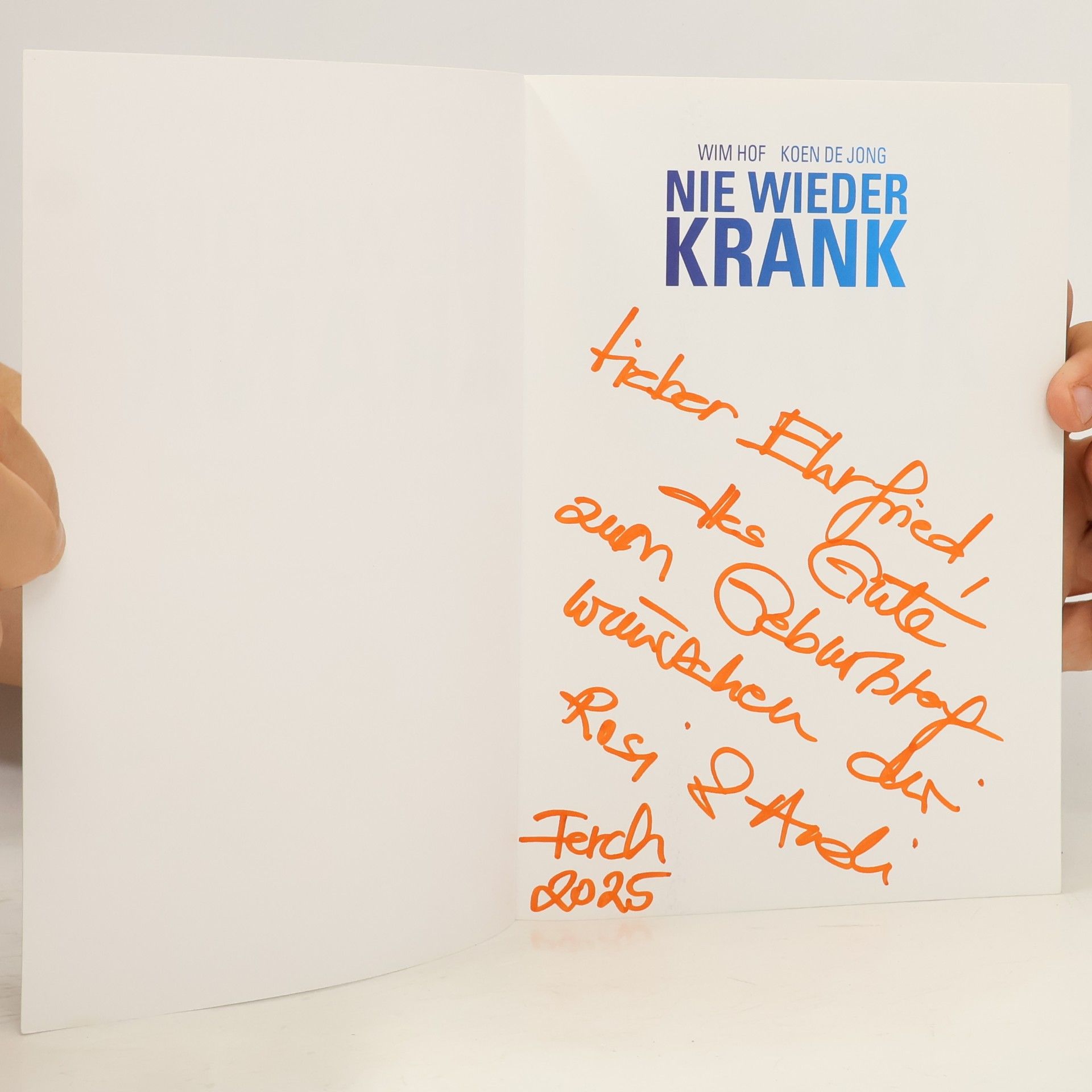 Wim Hof Nie wieder krank