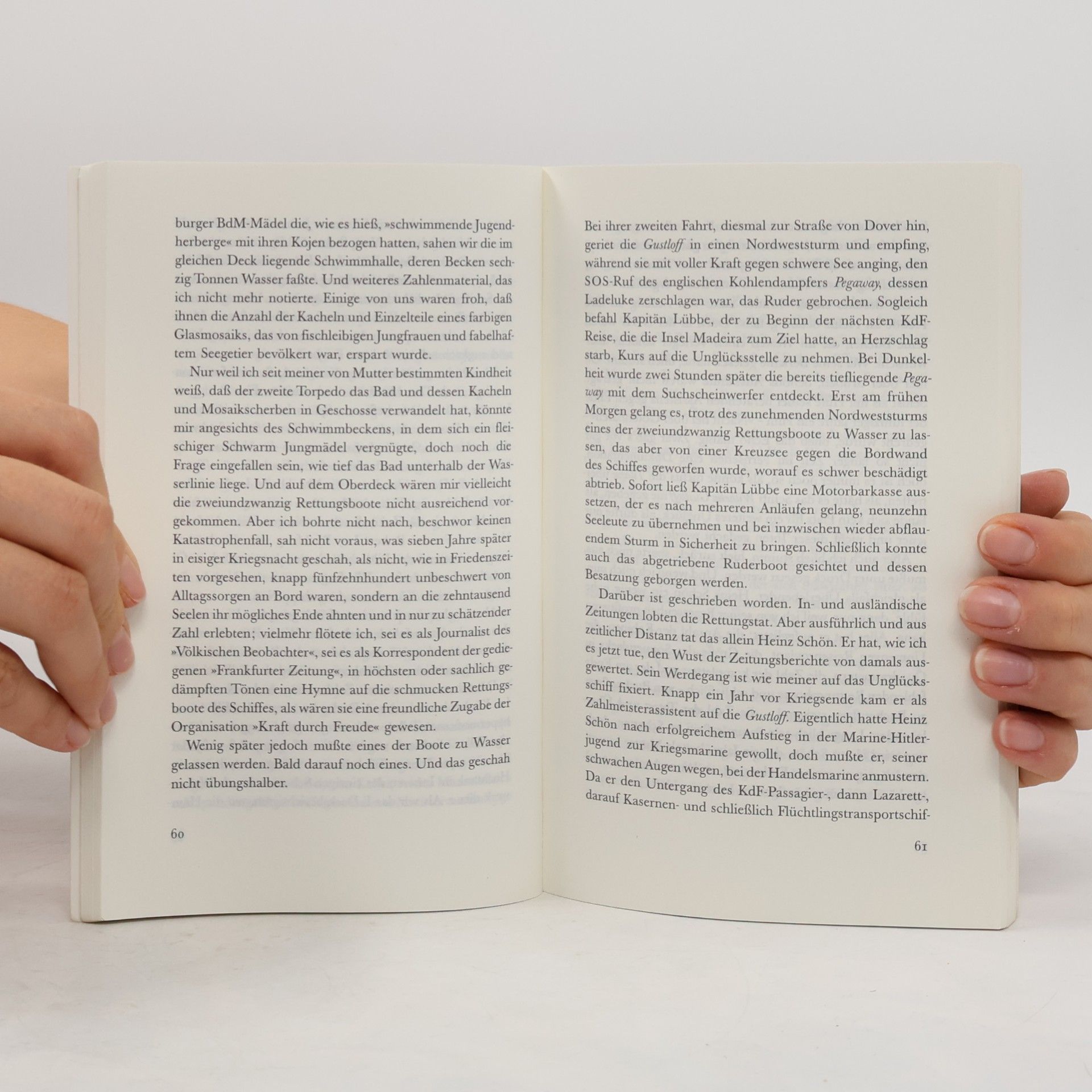 Günter Grass Im Krebsgang : eine Novelle