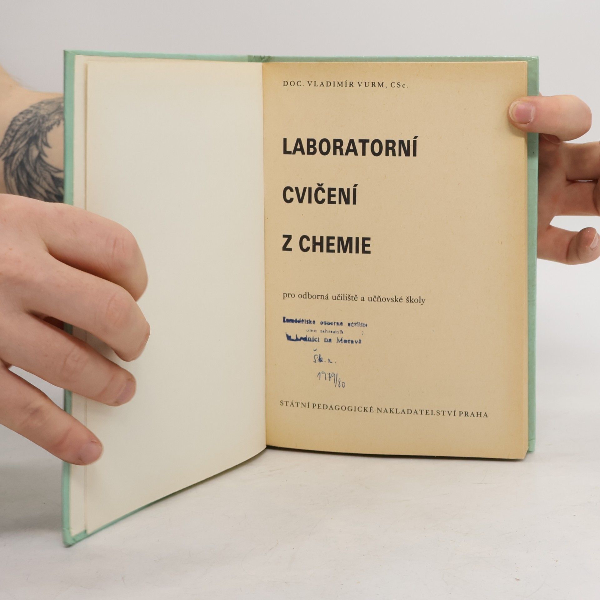 Vladimír Vurm Laboratorní cvičení z chemie