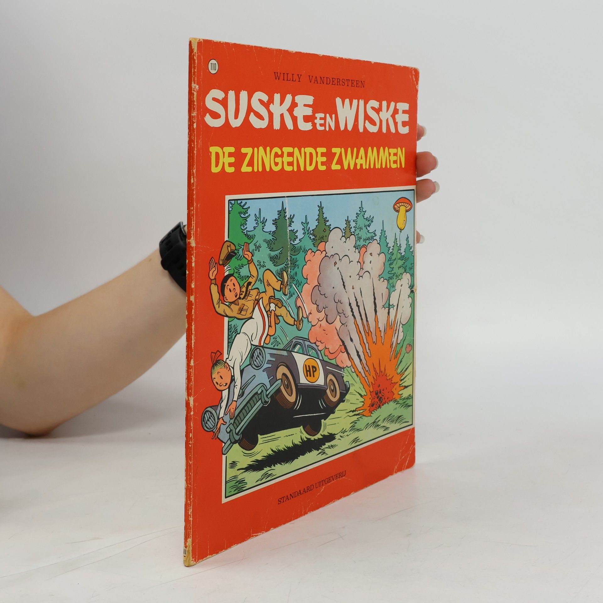 Willy Vandesteen Suske en Wiske: de zingende zwammen (110)