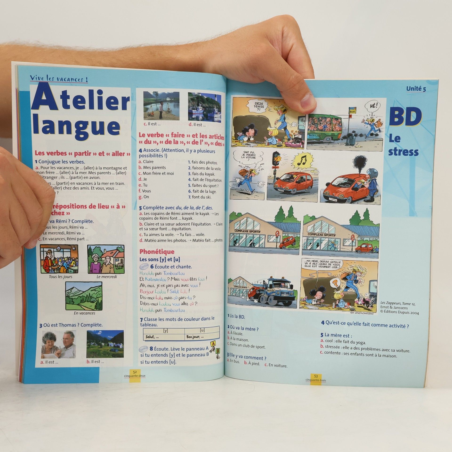 Céline Himber Le mag'. 1, Méthode de français
