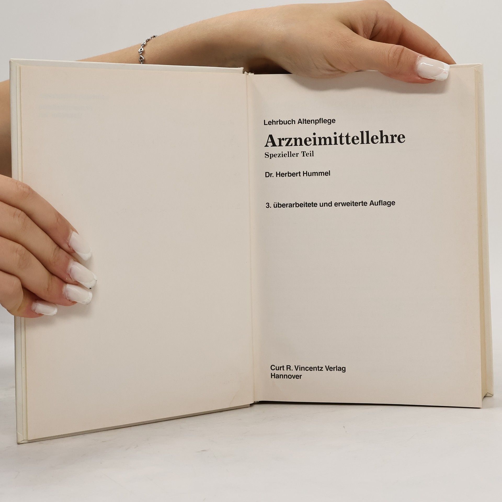 Herbert Hummel  Arzneimittellehre