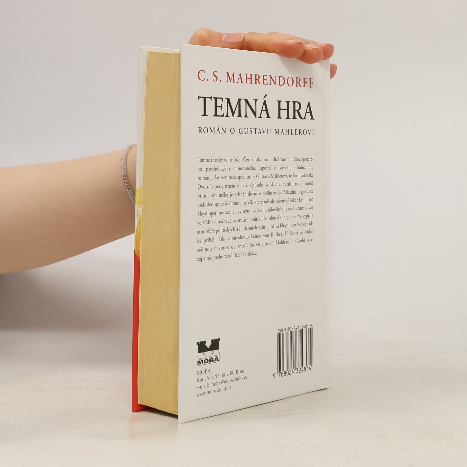 C. S. Mahrendorff Temná hra - román o Gustavu Mahlerovi
