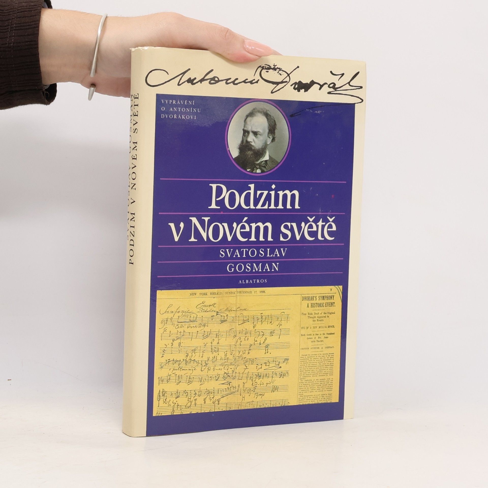 Podzim v Novém světě. Vyprávění o Antonínu Dvořákovi