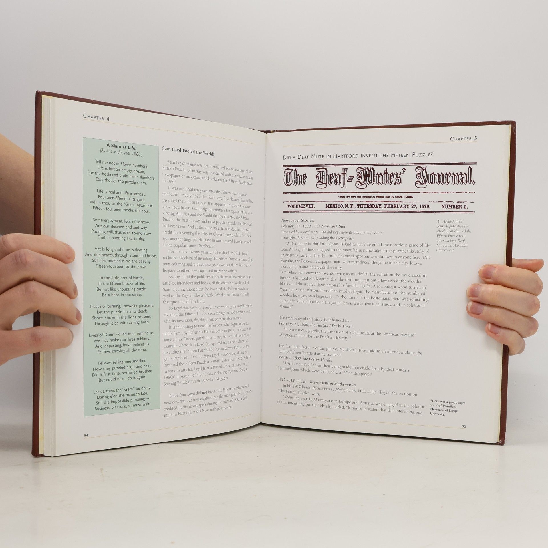 Jerry Slocum The 15 Puzzle