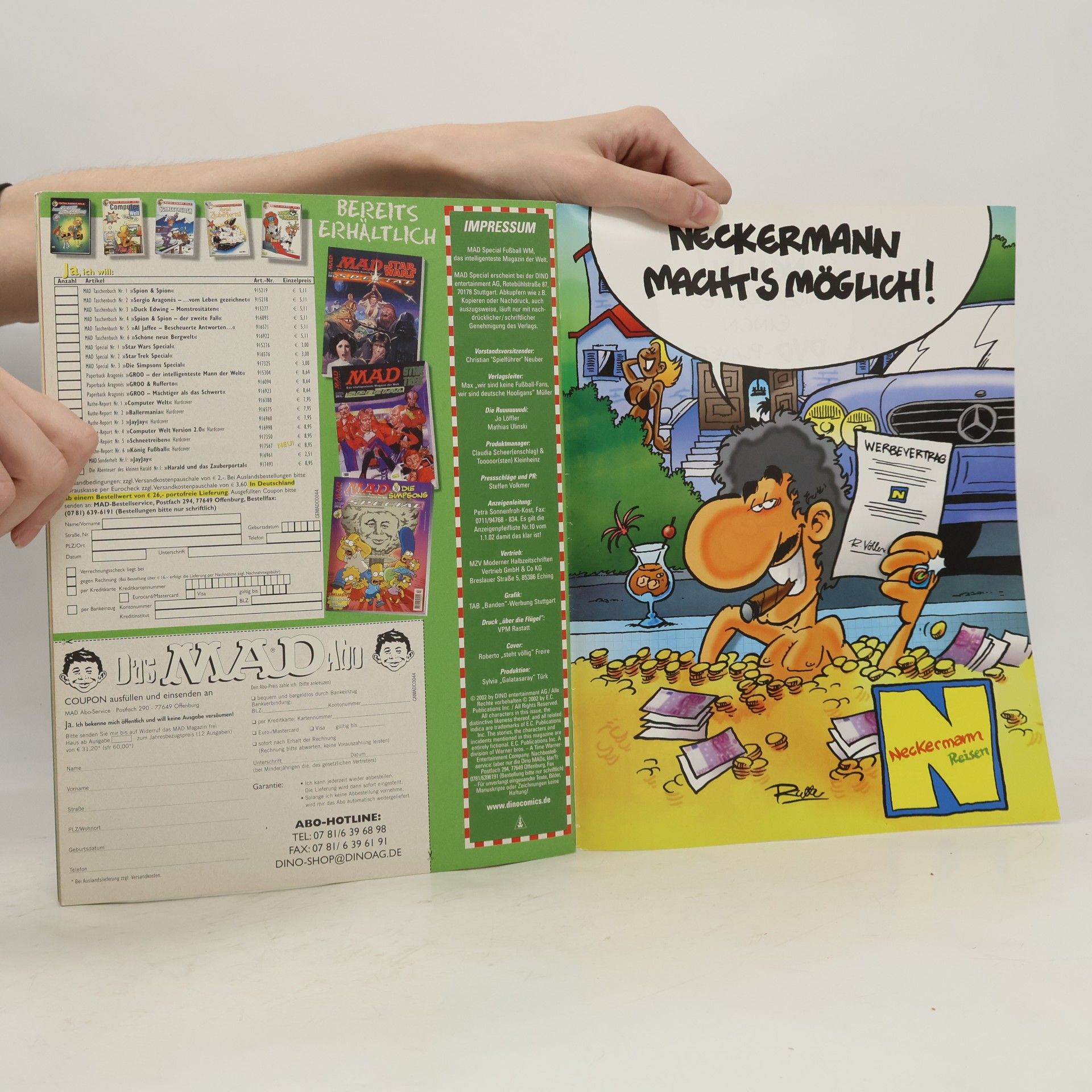 Autorenkollektiv MAD Special Nr. 4 – WM Special