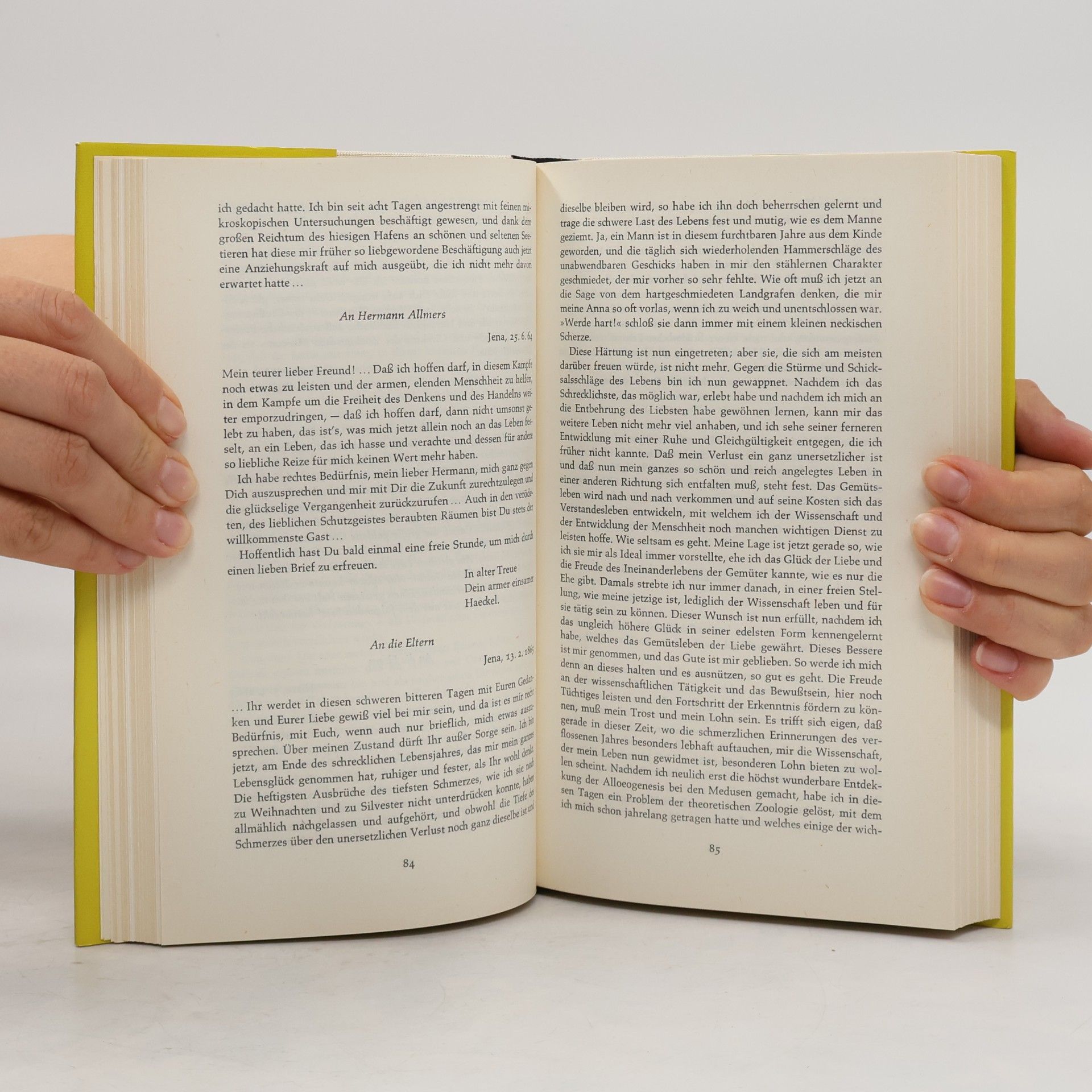 Ernst Haeckel Biographie in Briefen