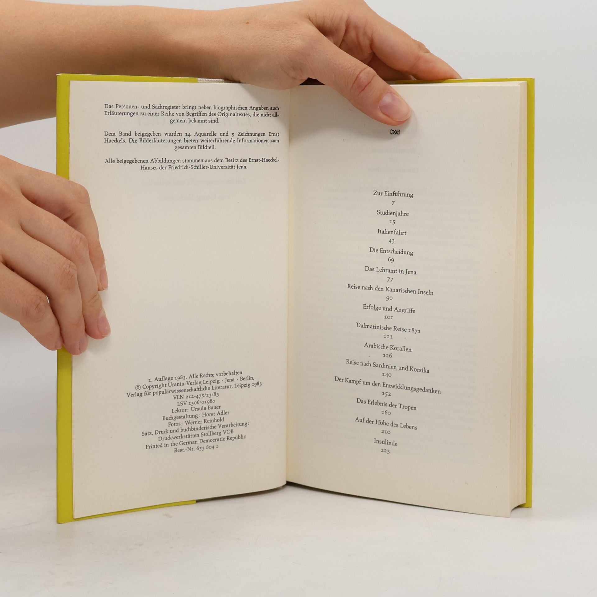 Ernst Haeckel Biographie in Briefen
