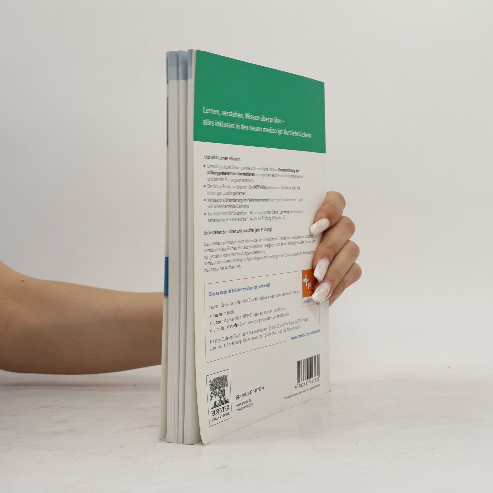 Henrik Holtmann Mediscript-Kurzlehrbuch Histologie