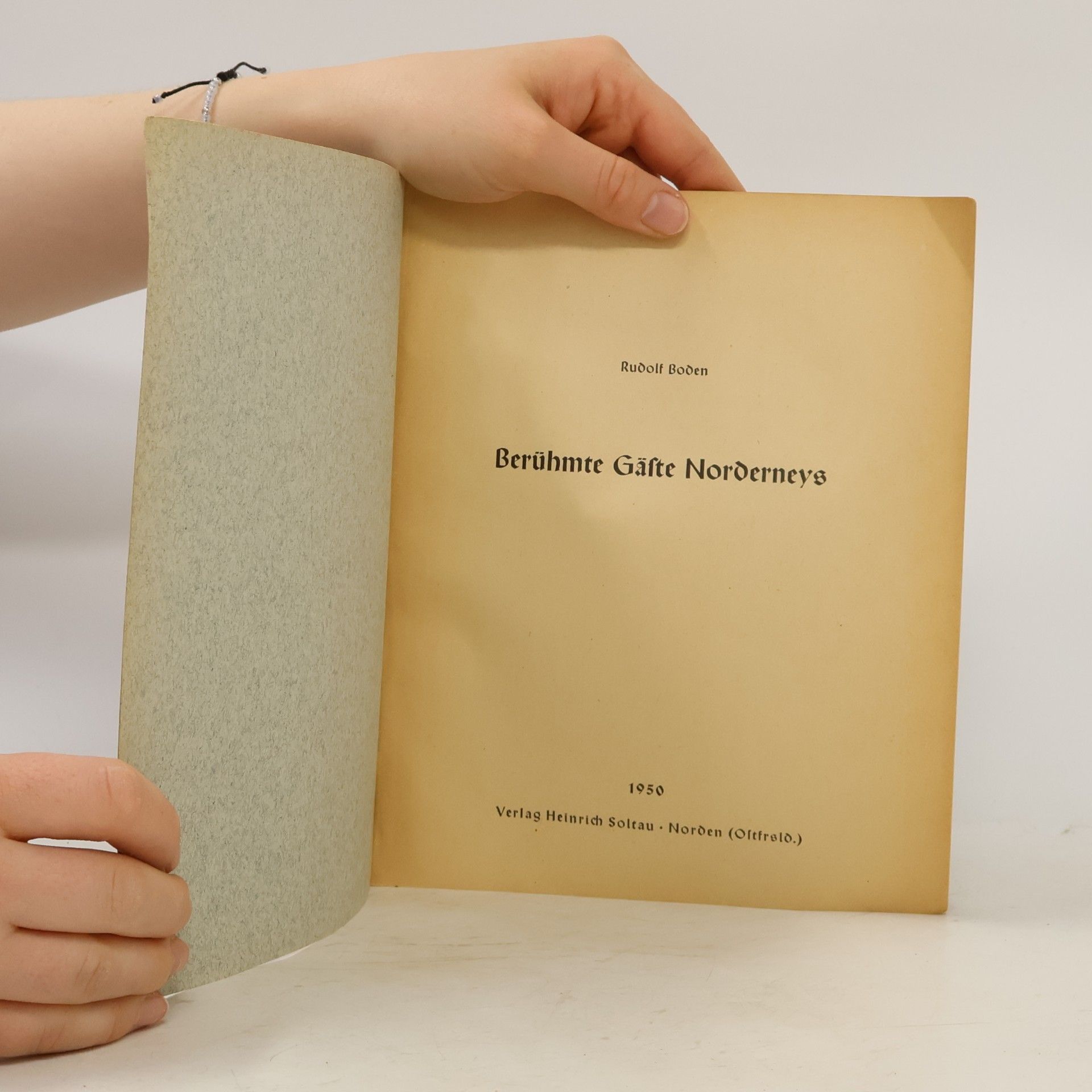 Rudolf Boden Berühmte Gäste Norderneys