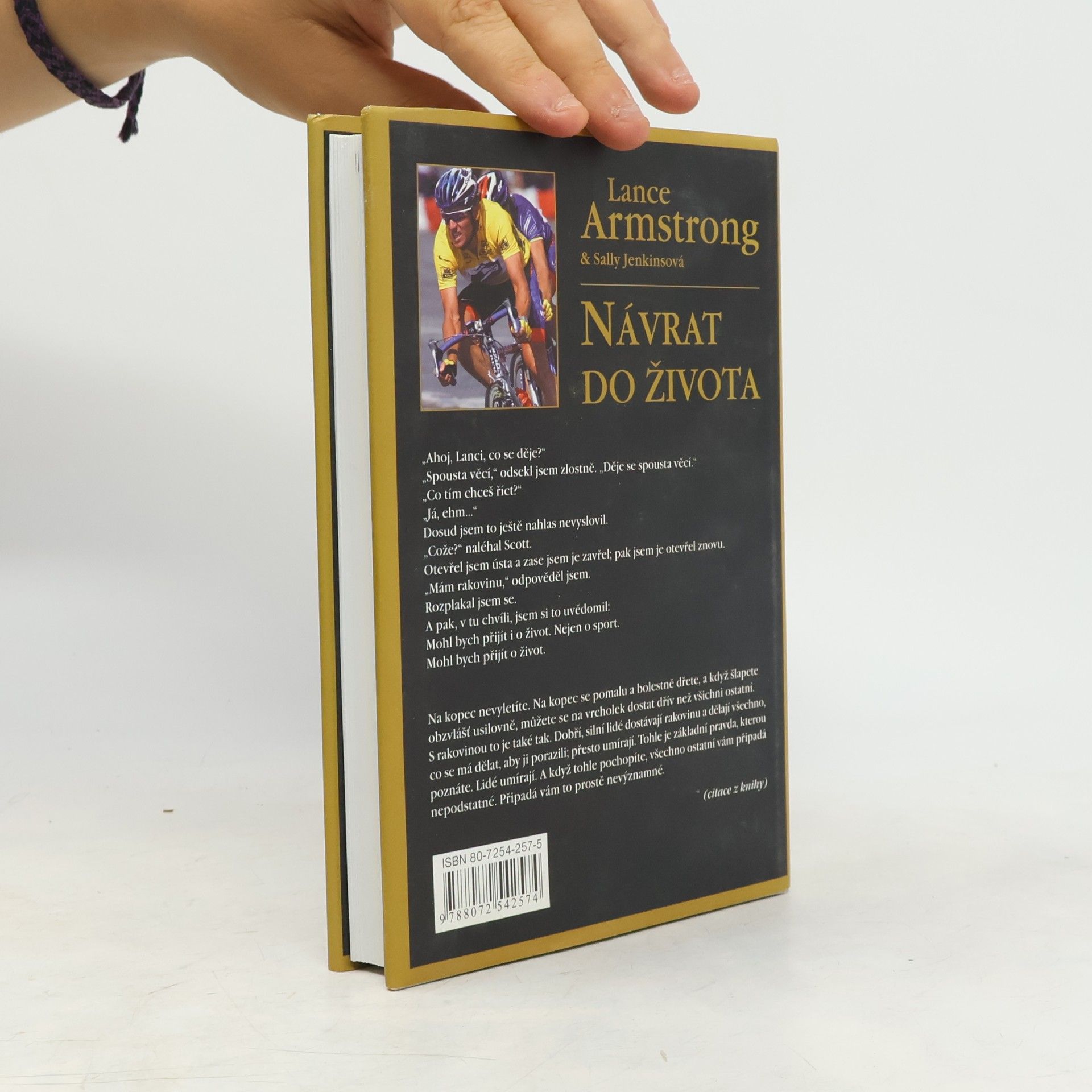 Lance Armstrong Návrat do života