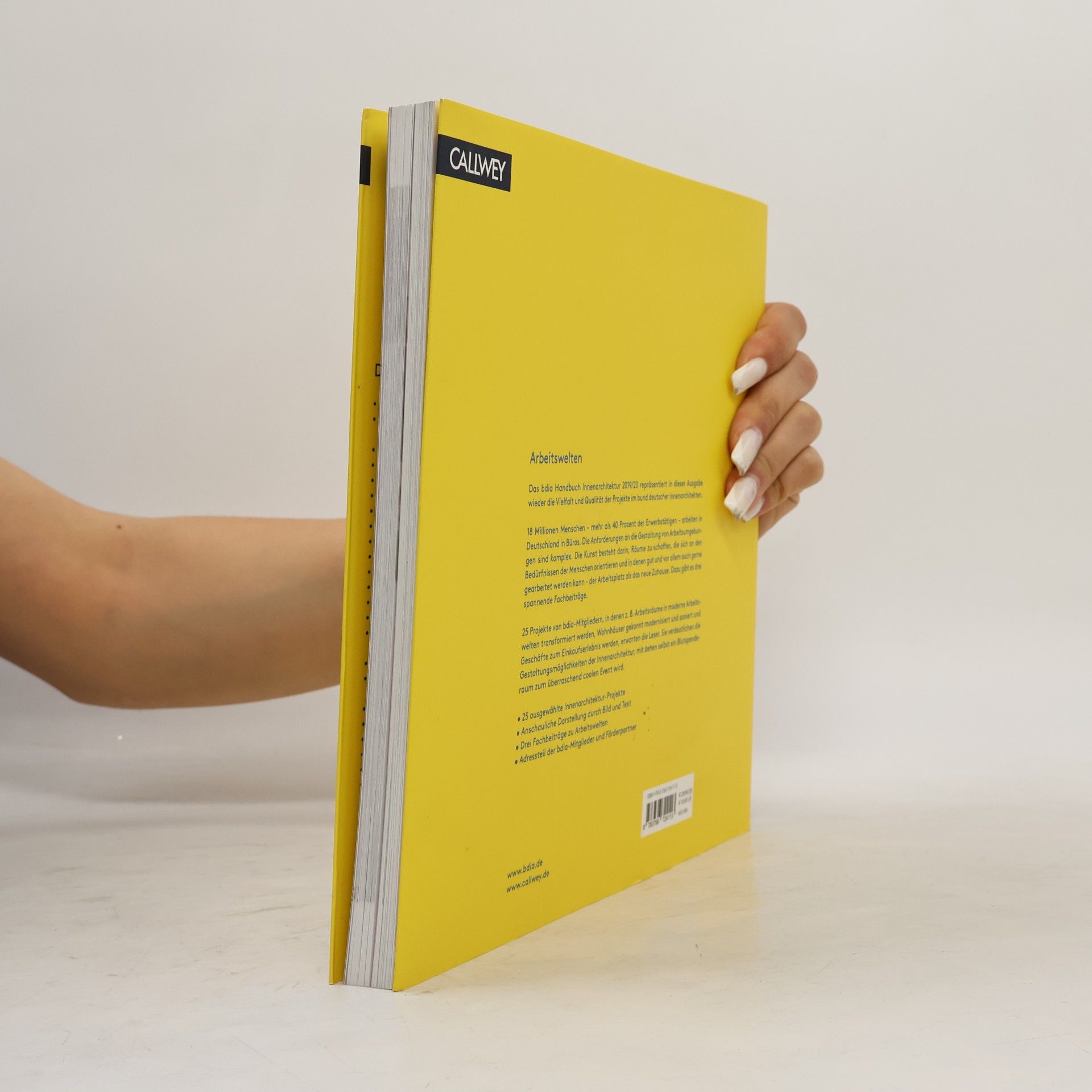 bdia bund deutscher innenarchitekten e. V. bdia Handbuch Innenarchitektur 2019/20