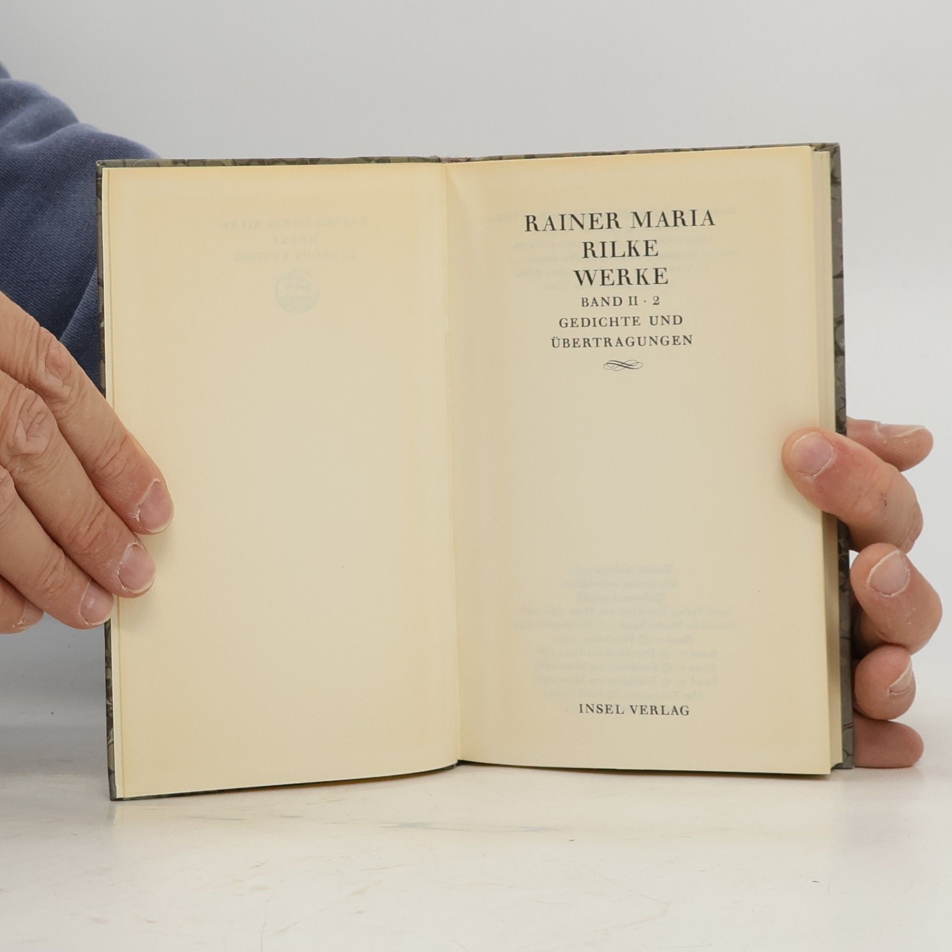 Rainer Maria Rilke Werke