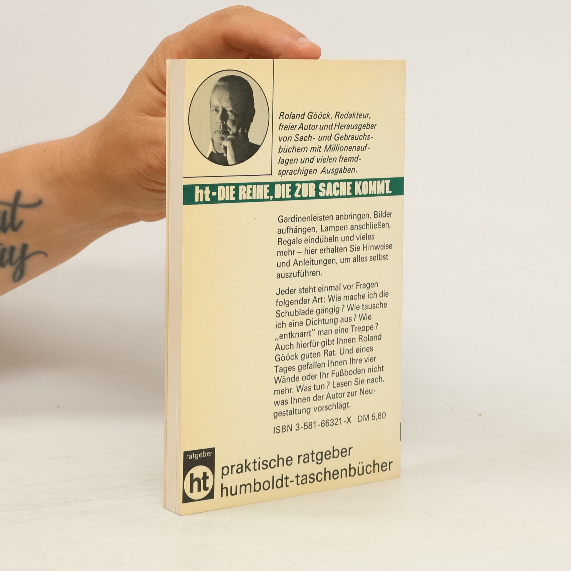 Roland Gööck Einrichten, reparieren, renovieren