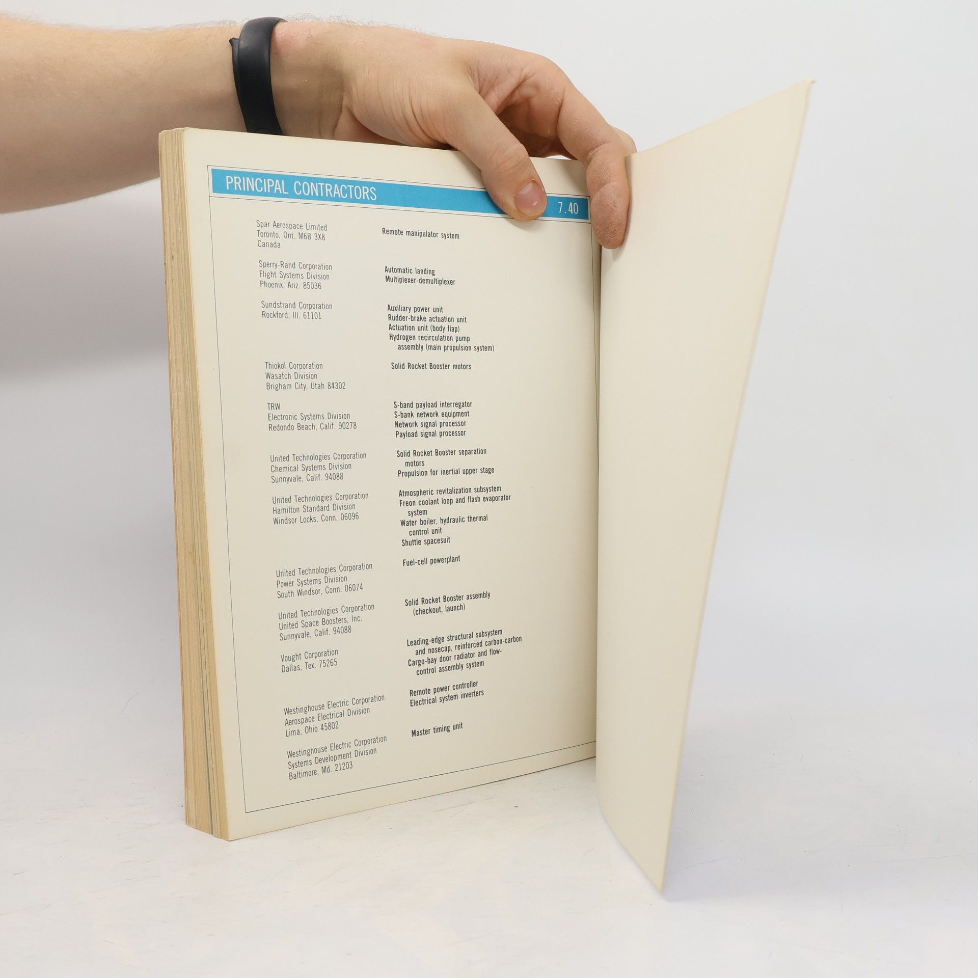 Various authors The Space Shuttle Operator's Manual