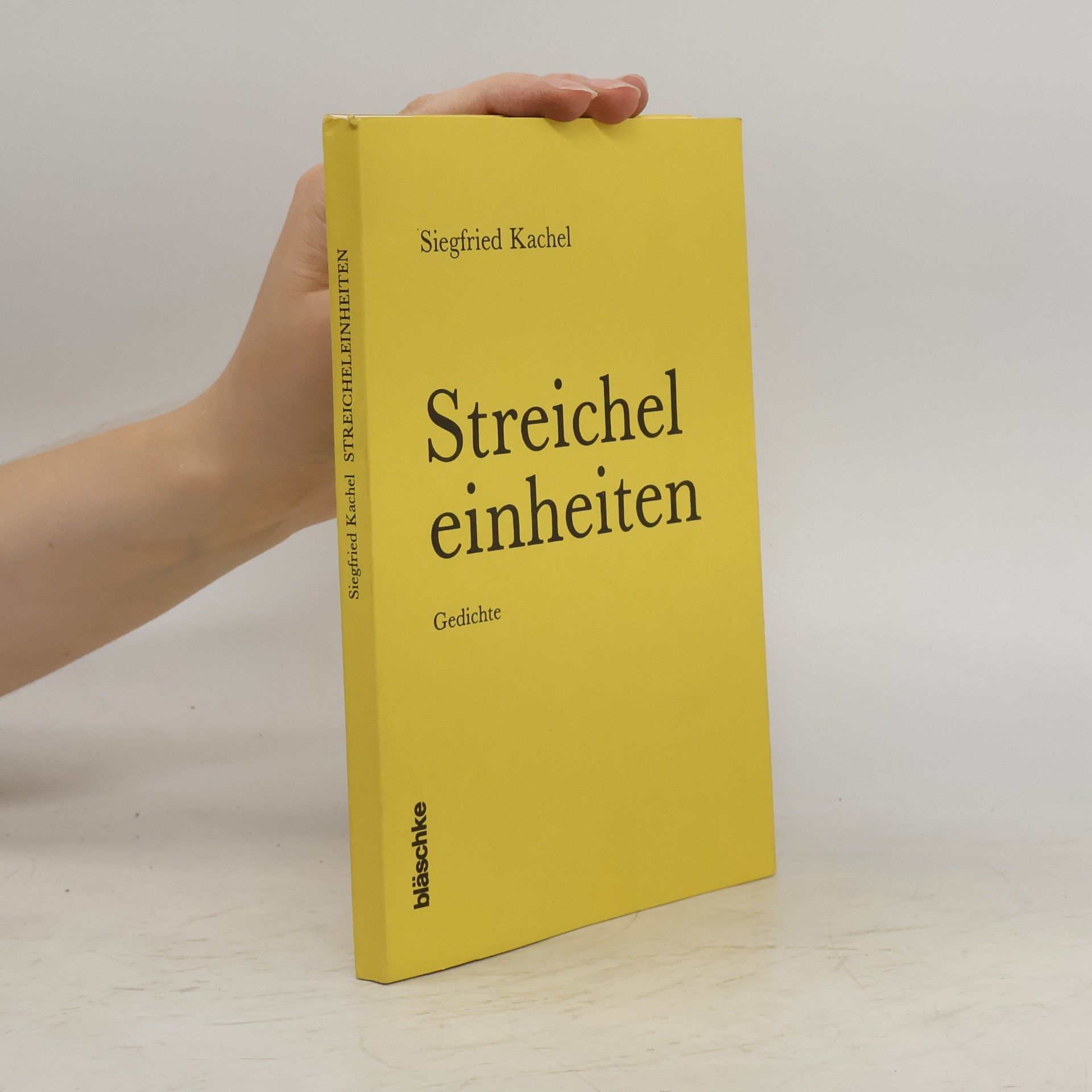Siegfried Kachel Streicheleinheiten