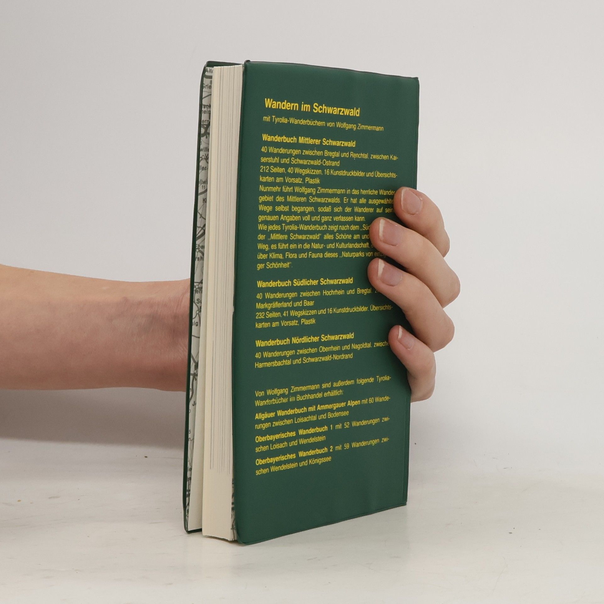 Wolfgang Zimmermann Wanderbuch Mittlerer Schwarzwald