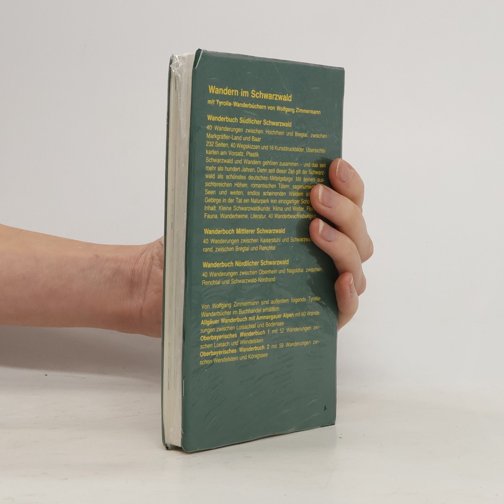 Wolfgang Zimmermann Wanderbuch Südlicher Schwarzwald