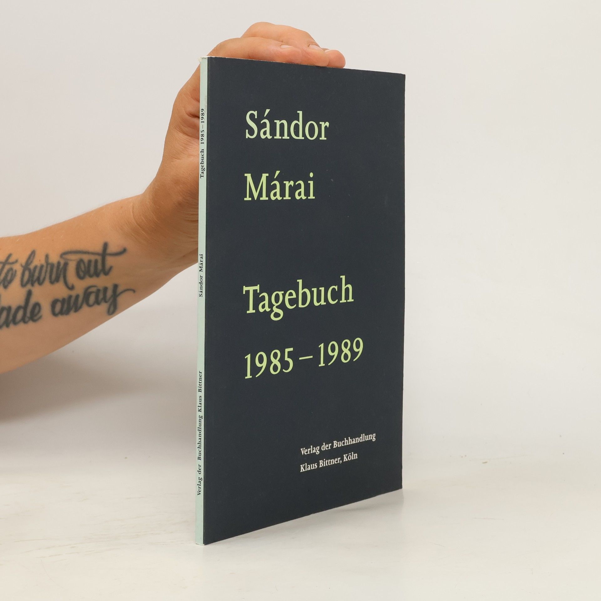 Tagebuch 1985 - 1989