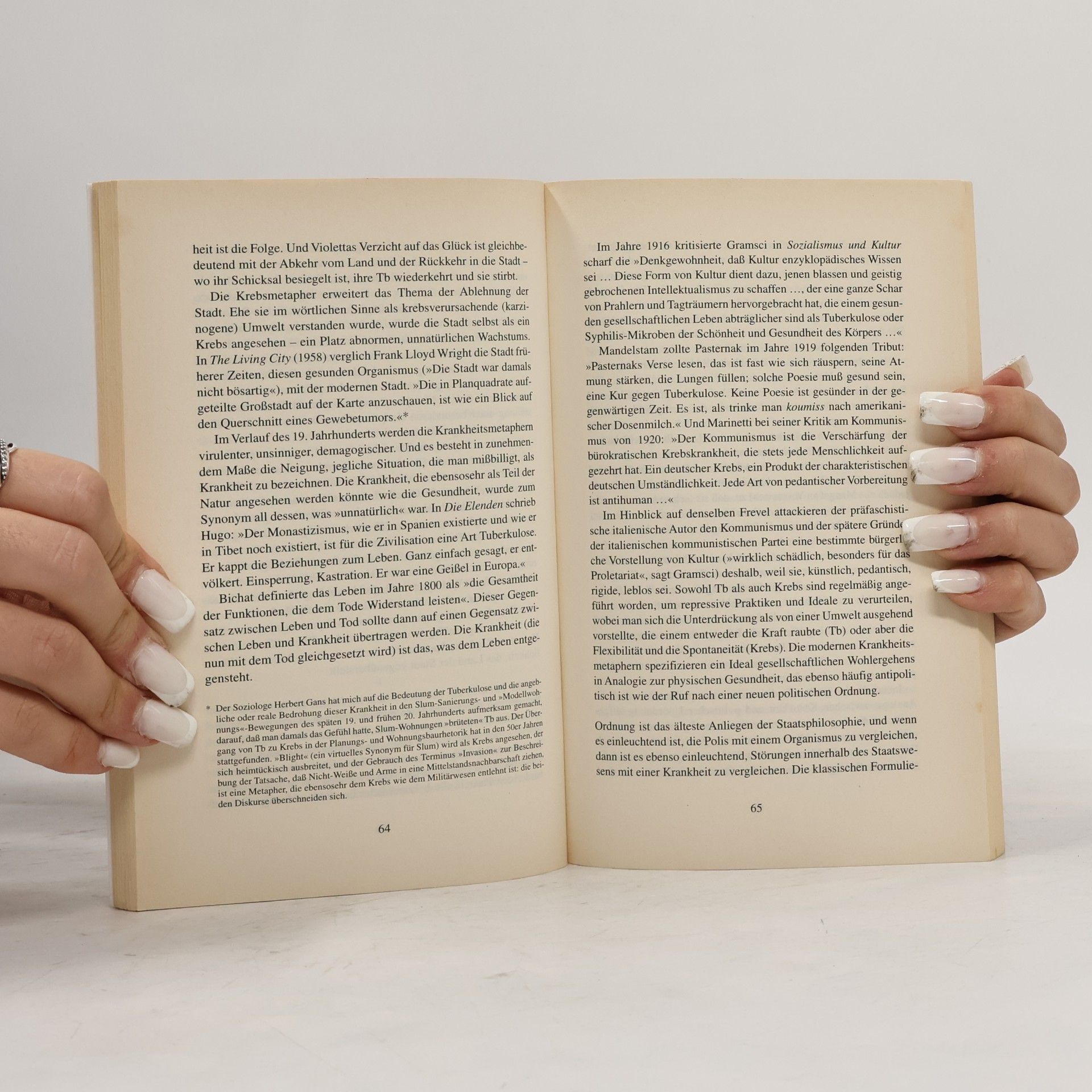 Susan Sontag Krankheit als Metapher