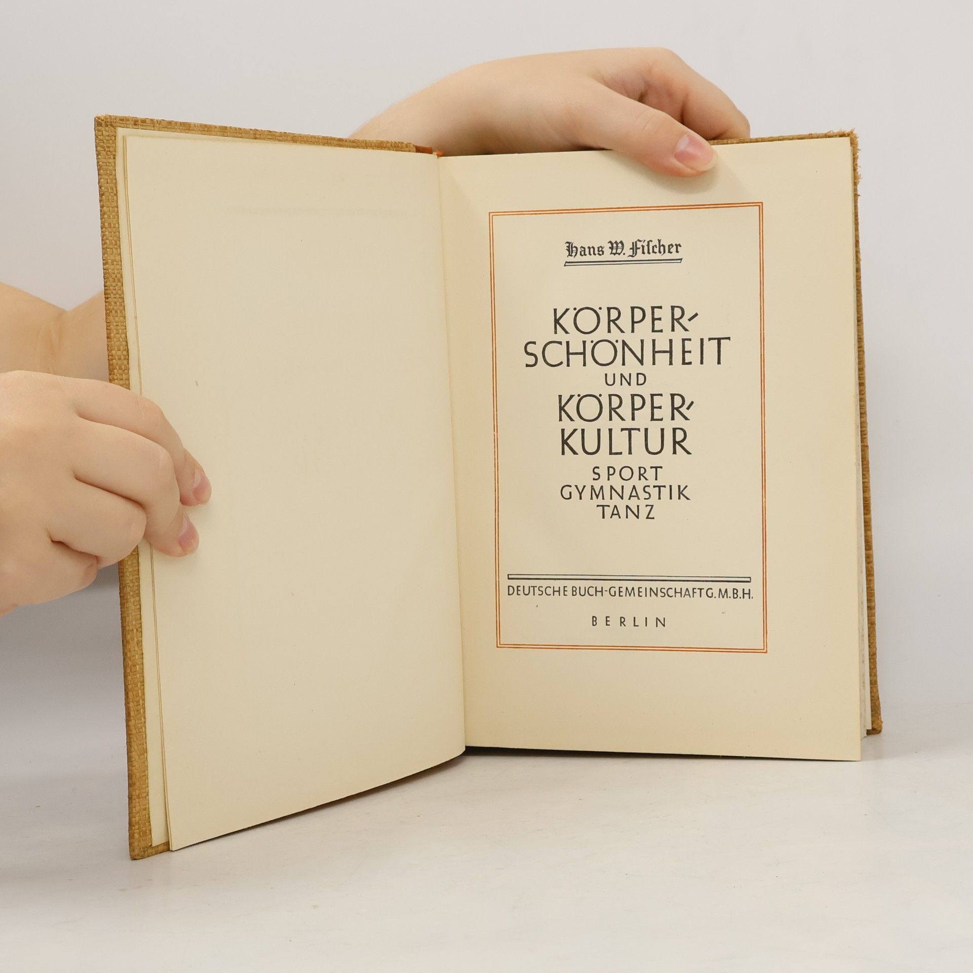 Hans W. Fischer Korperschonheit und Korperkultur