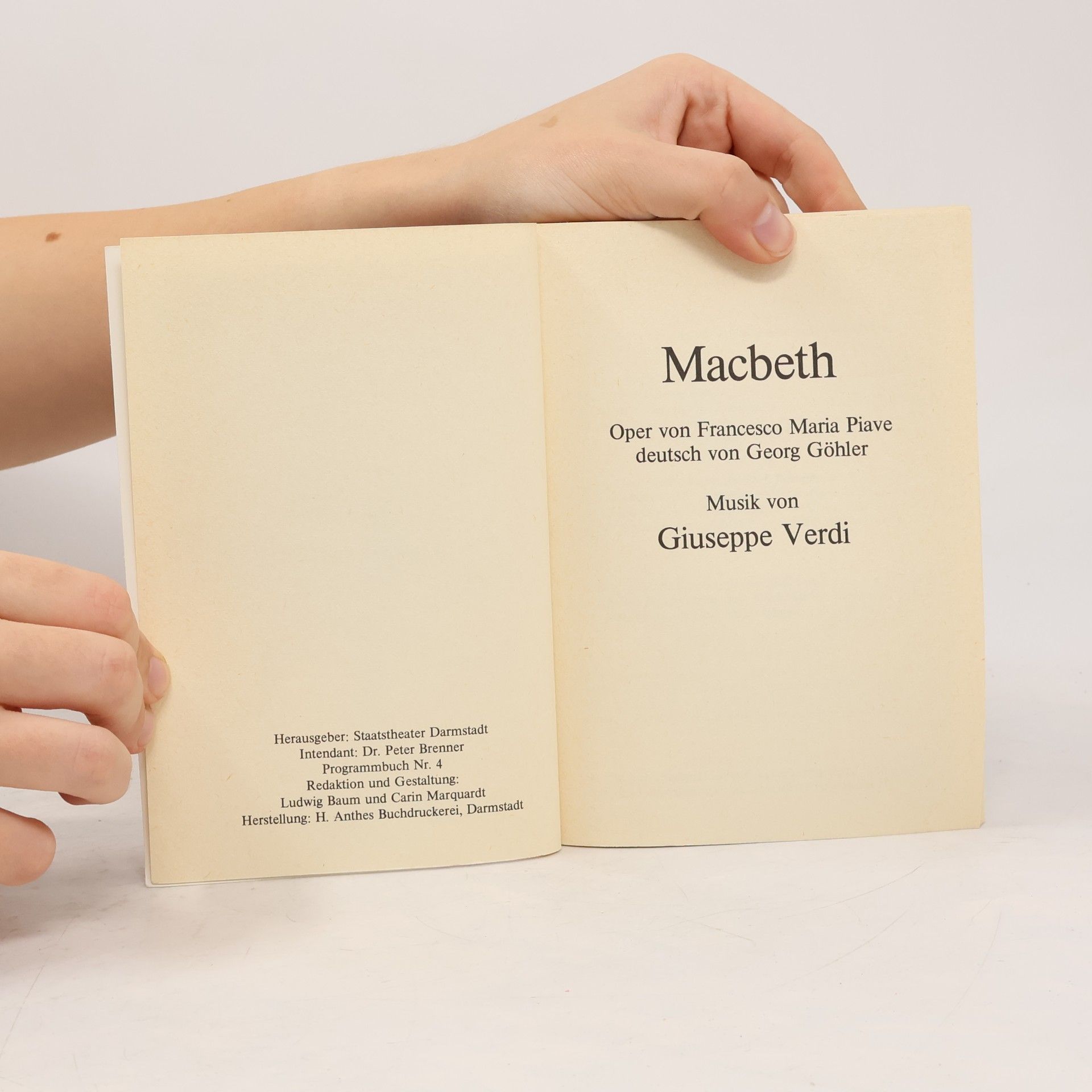Giuseppe Verdi Macbeth