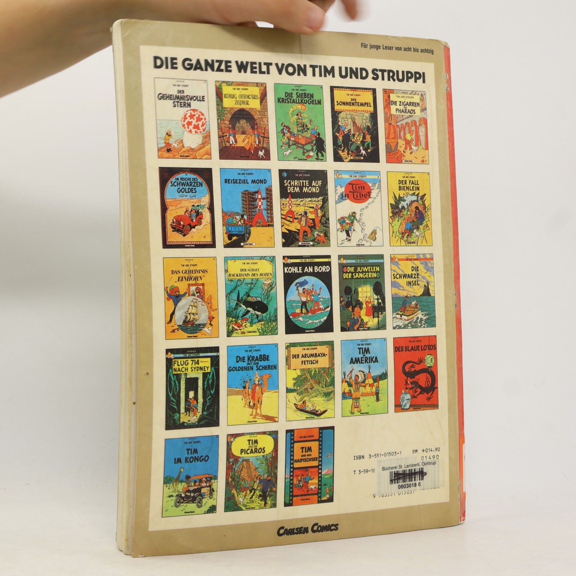 Hergé Tim und Struppi. Die sieben Kristallkugeln
