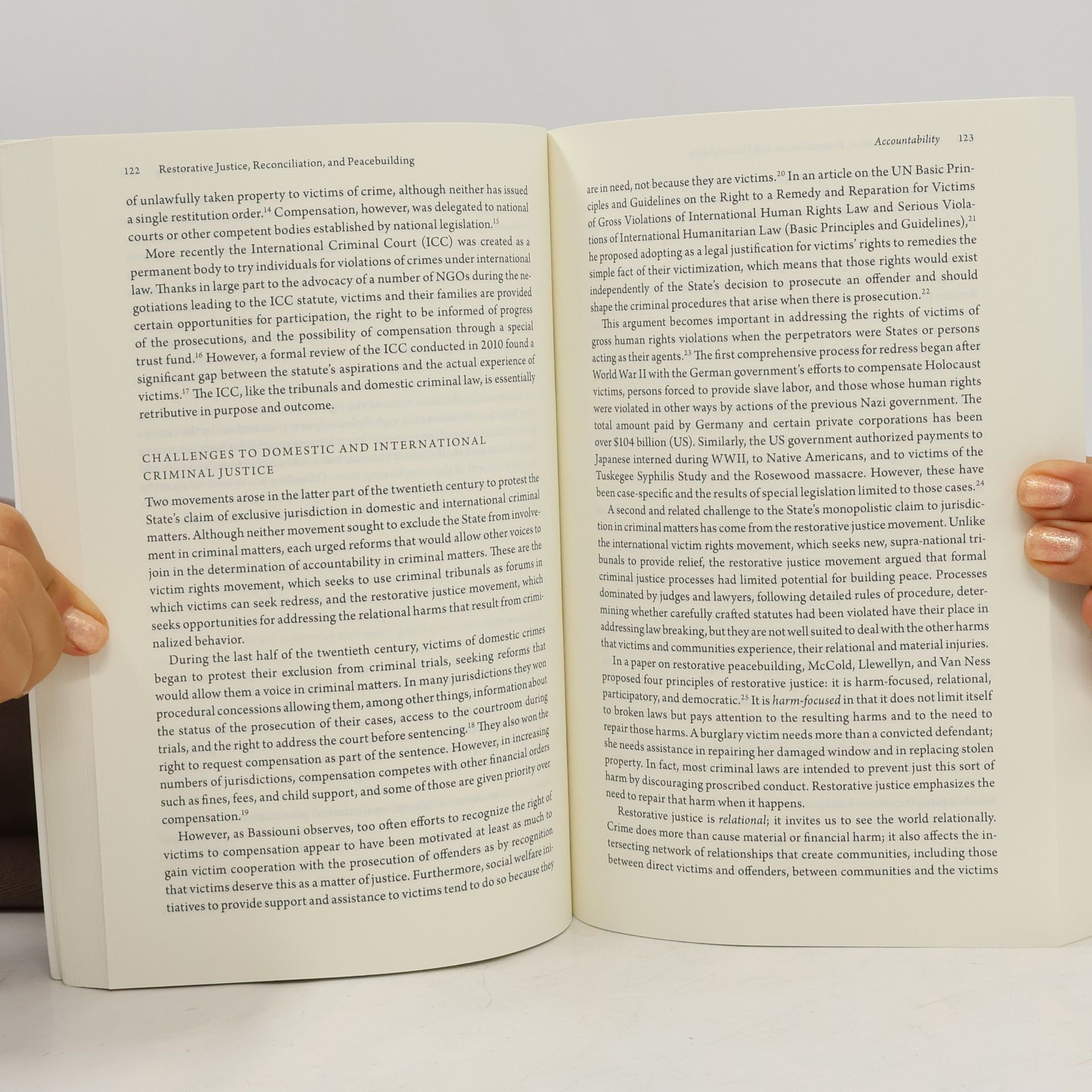 Jennifer J. Llewellyn Restorative Justice, Reconciliation, and Peacebuilding