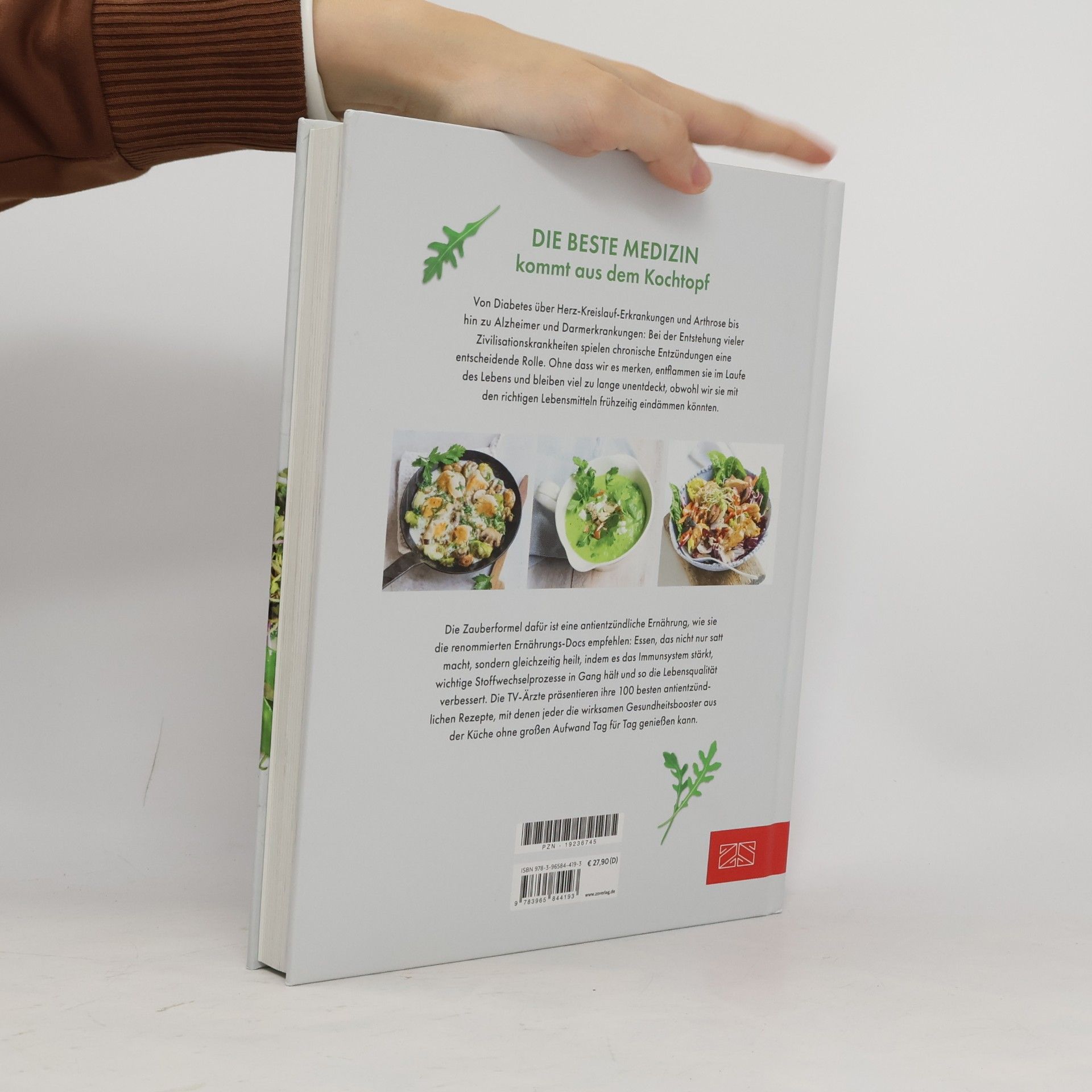 Viola Andresen Die Ernährungs-Docs - Unsere 100 besten antientzündlichen Rezepte