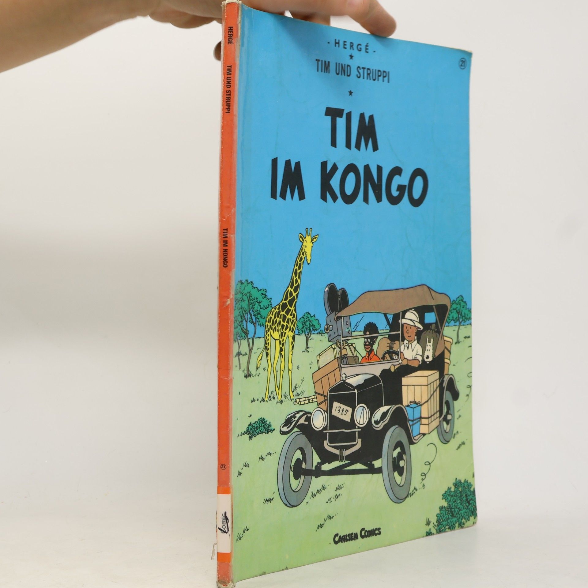 Hergé Tim und Struppi - 21: Tim im Kongo