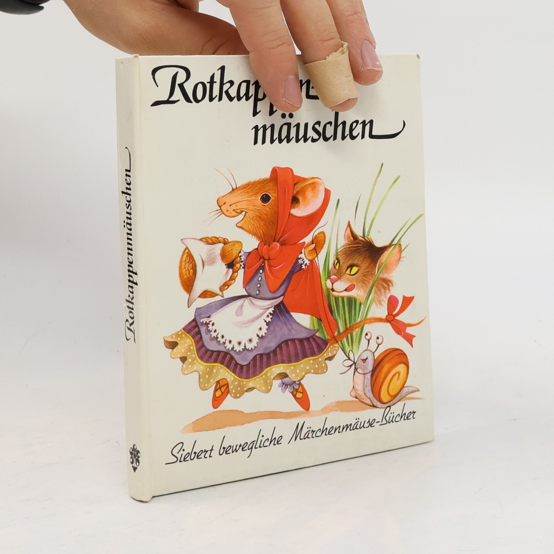 Rotkappenmäuschen. Siebert bewegliche Märchenmäuse-Bücher