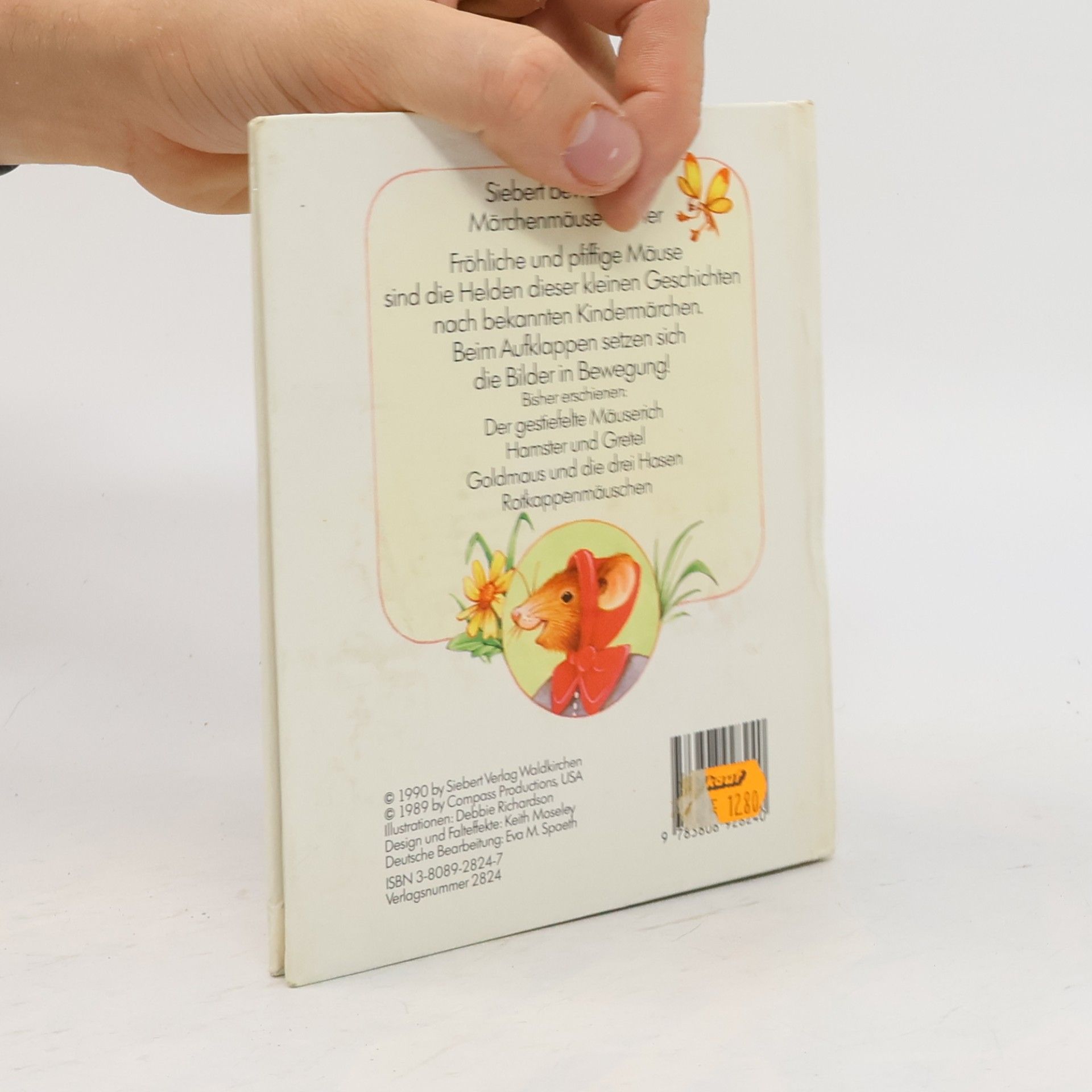 Rotkappenmäuschen. Siebert bewegliche Märchenmäuse-Bücher