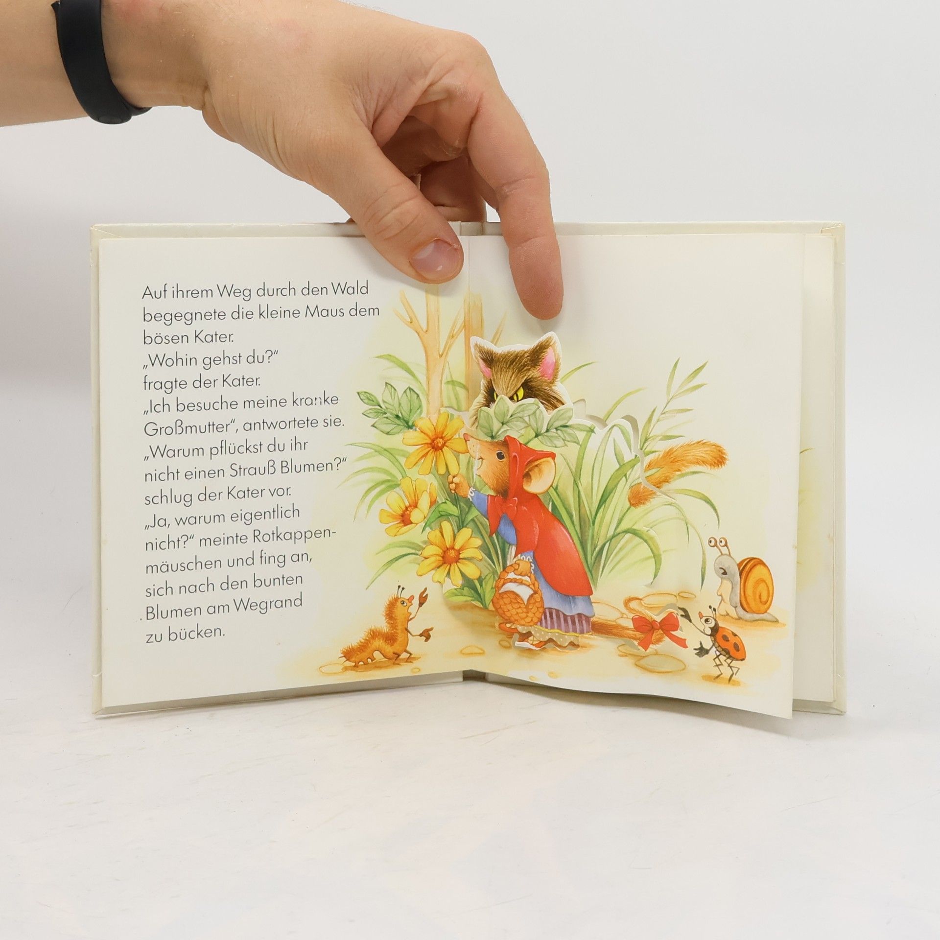 Rotkappenmäuschen. Siebert bewegliche Märchenmäuse-Bücher