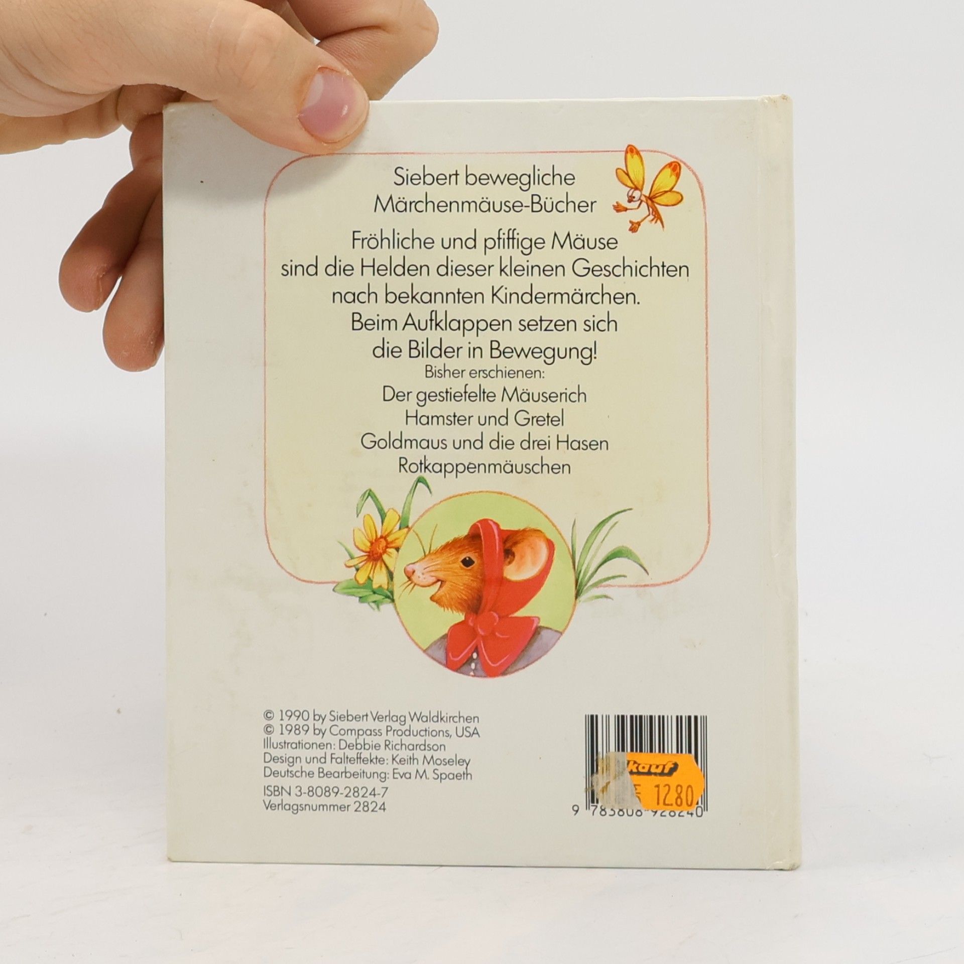 Rotkappenmäuschen. Siebert bewegliche Märchenmäuse-Bücher