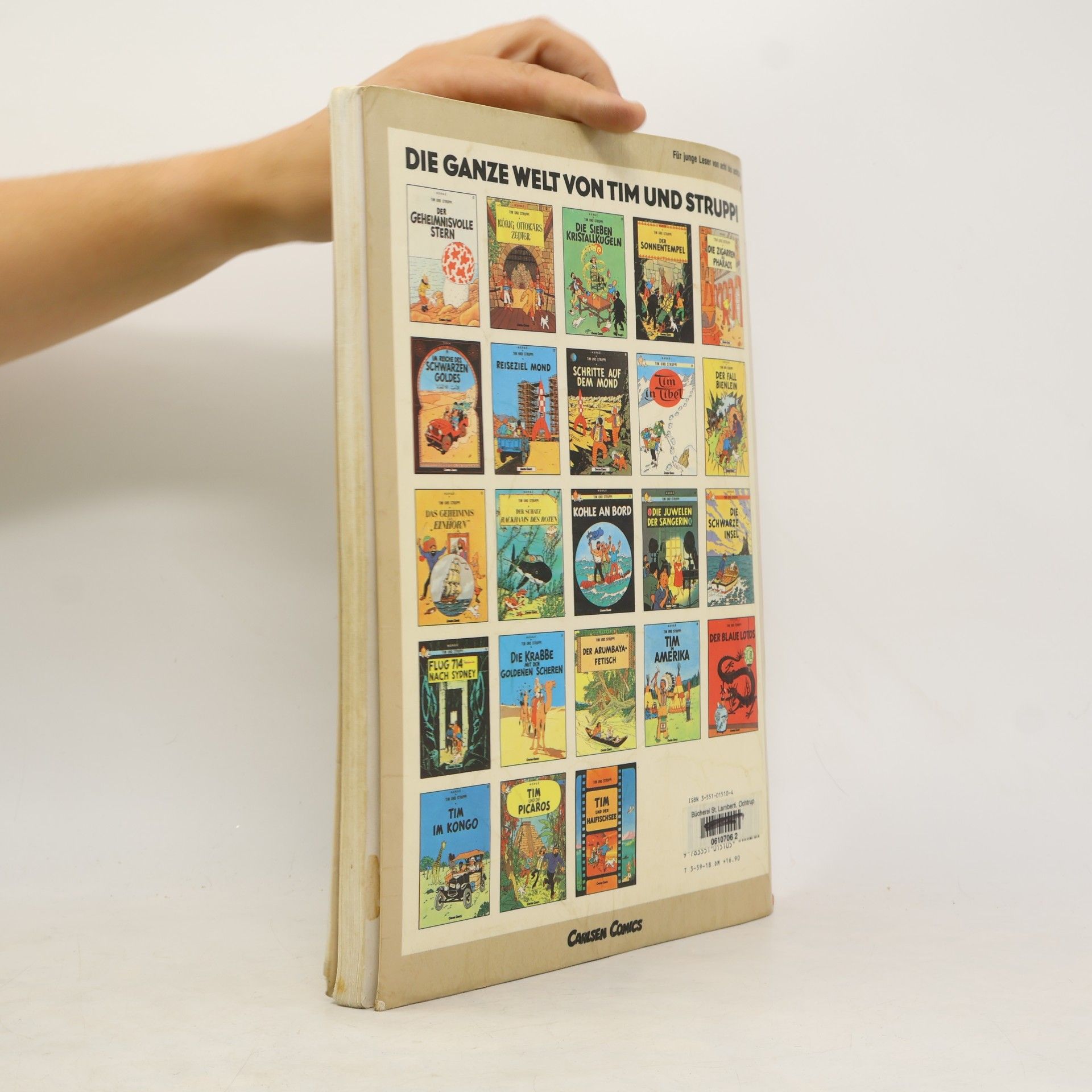 Hergé Tim und Struppi. Der Fall Bienlein